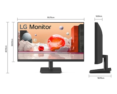 Foto 7 | Foto 7 | Monitor LG 25MS500-B 24.5 Pulgadas Full HD 100 Hz