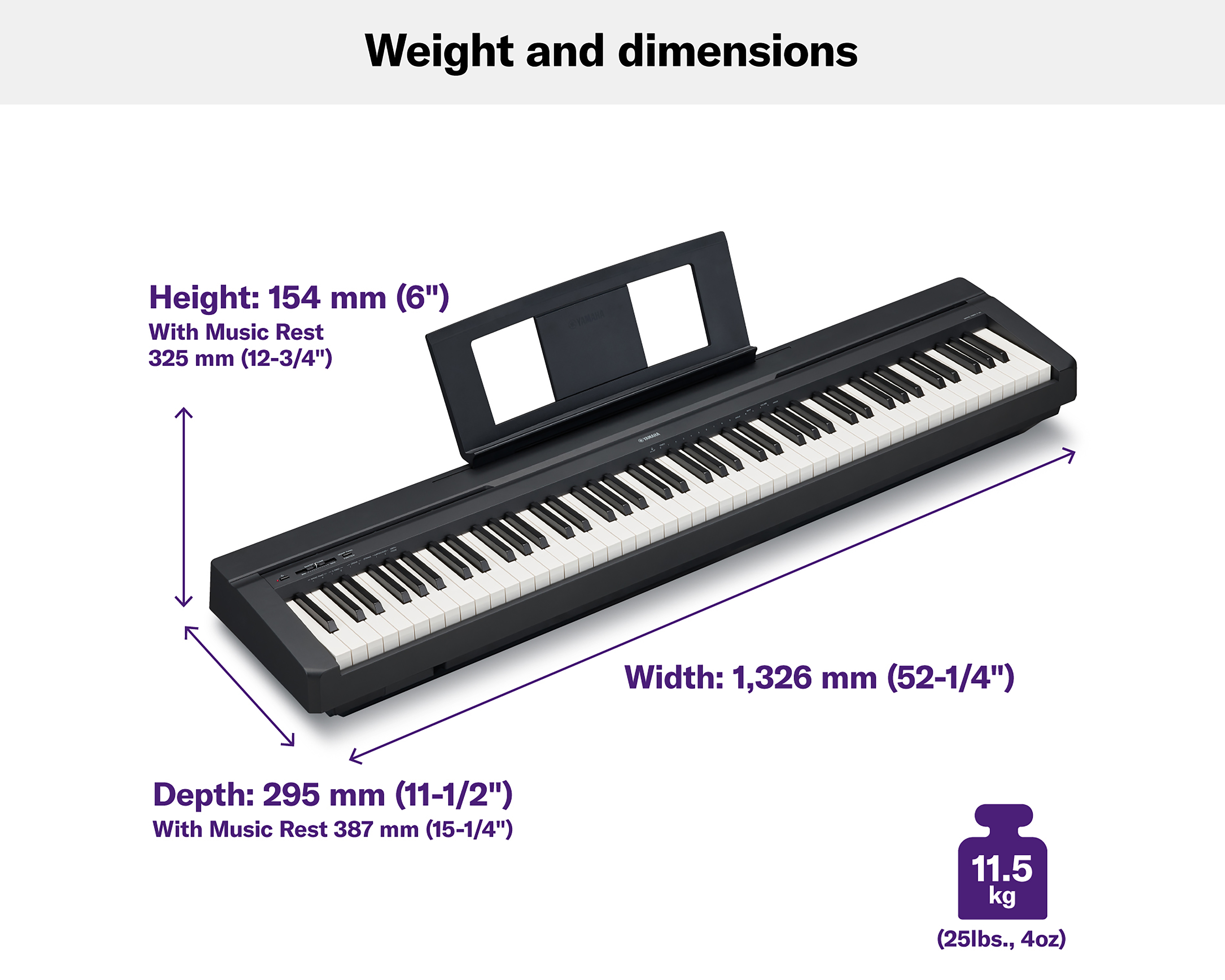 Foto 7 | Foto 7 | Teclado Musical Yamaha P45B 88 Teclas