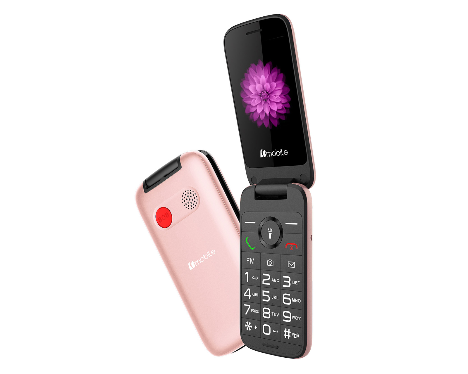 Celular Bmobile Liberado C41 128 MB Rosa