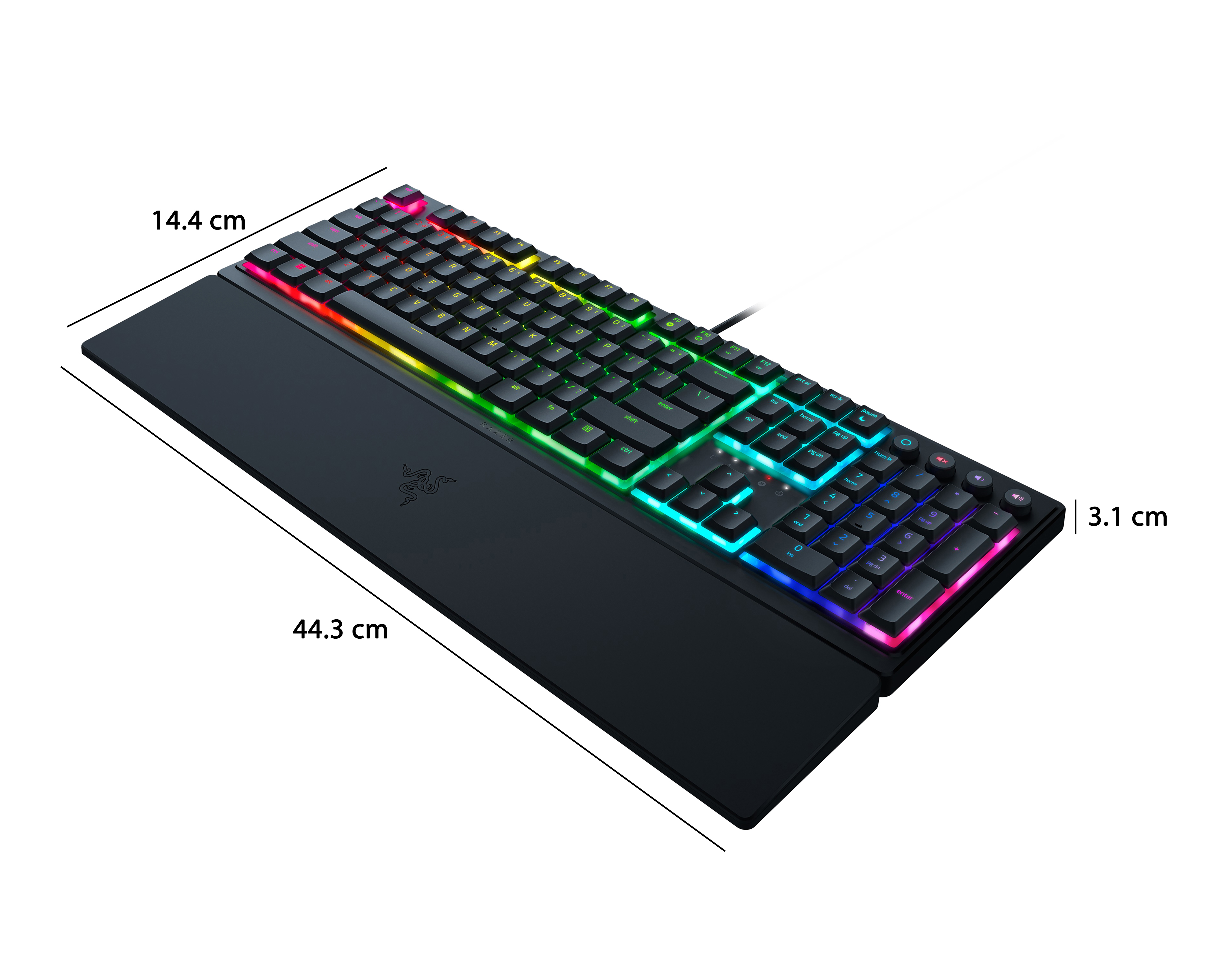 Foto 5 | Foto 5 | Teclado Gamer Alámbrico Razer Ornata V3