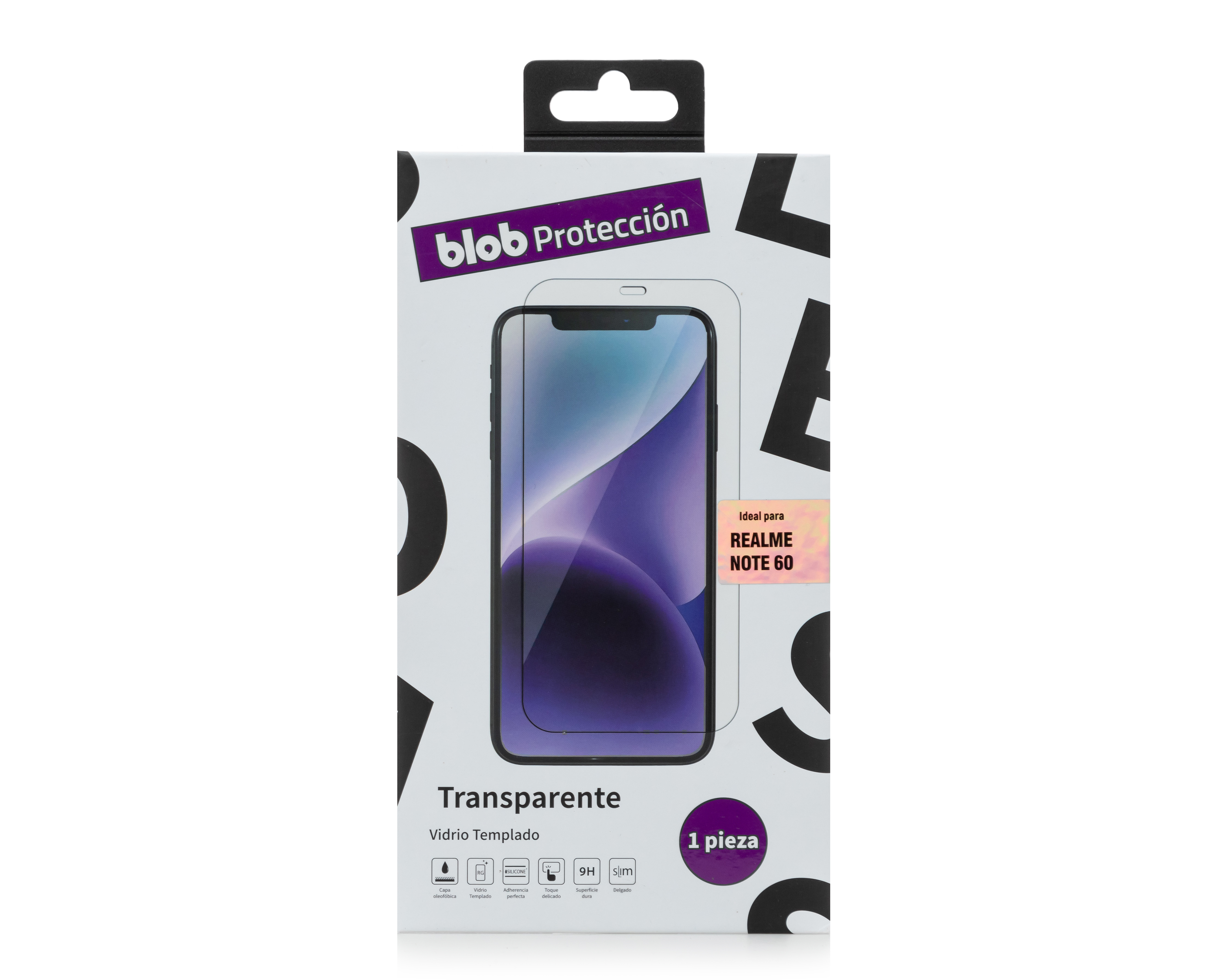 Protector de Pantalla de Vidrio Templado Blob para Realme Note 60