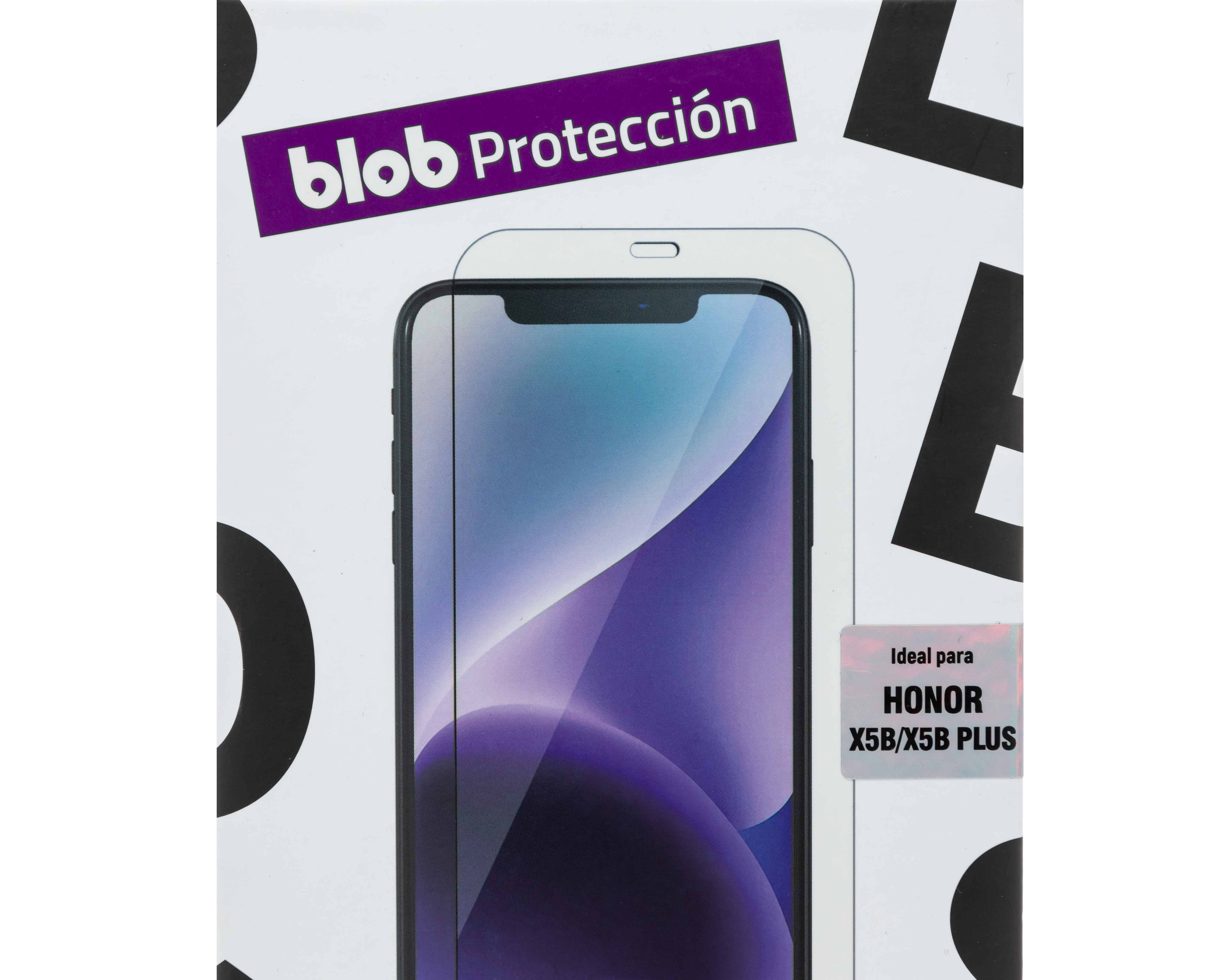 Foto 4 pulgar | Foto 3 | Protector de Pantalla Blob para Honor X5B/X5B Plus
