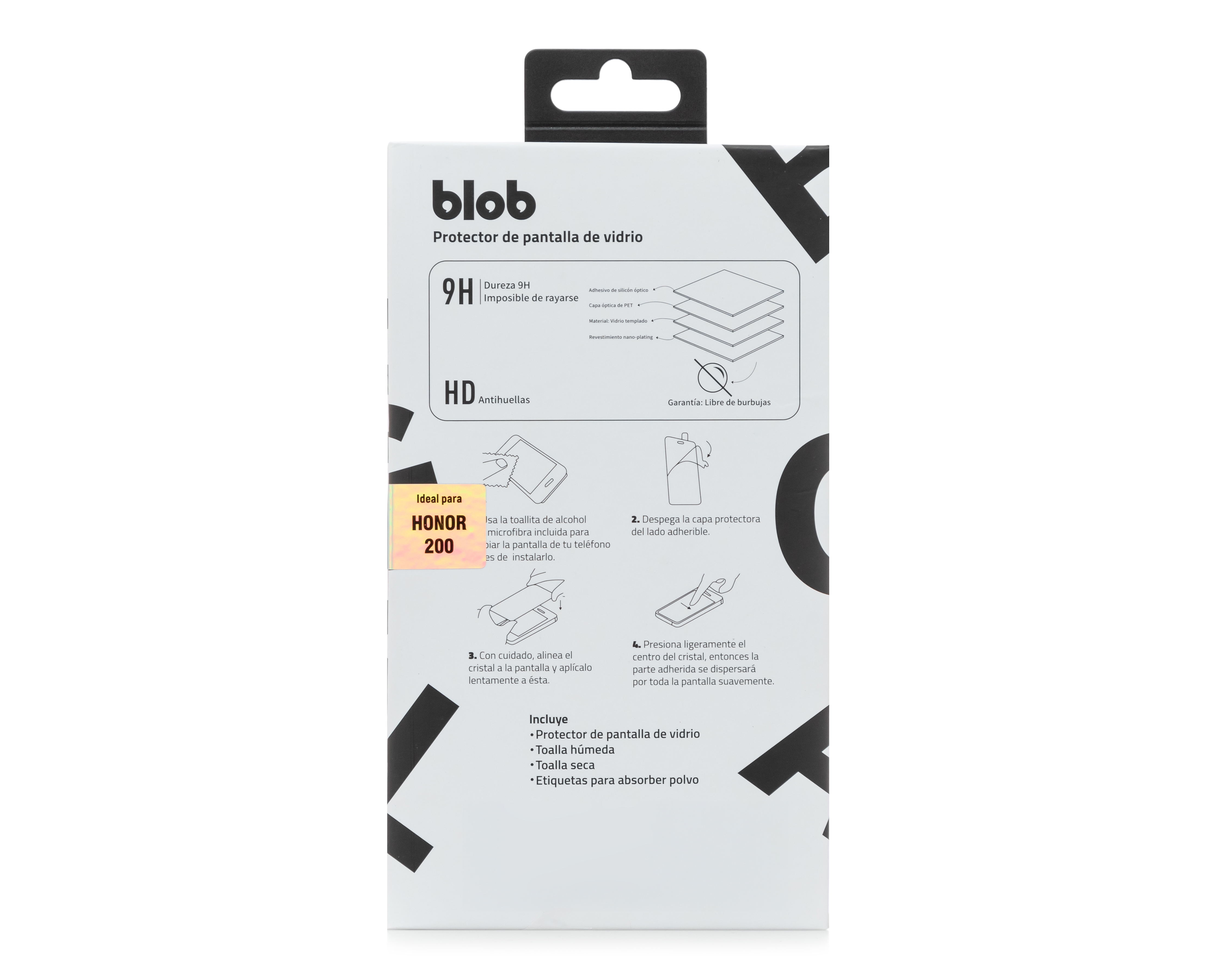 Foto 2 | Foto 2 | Protector de Pantalla de Vidrio Templado Blob para Honor 200