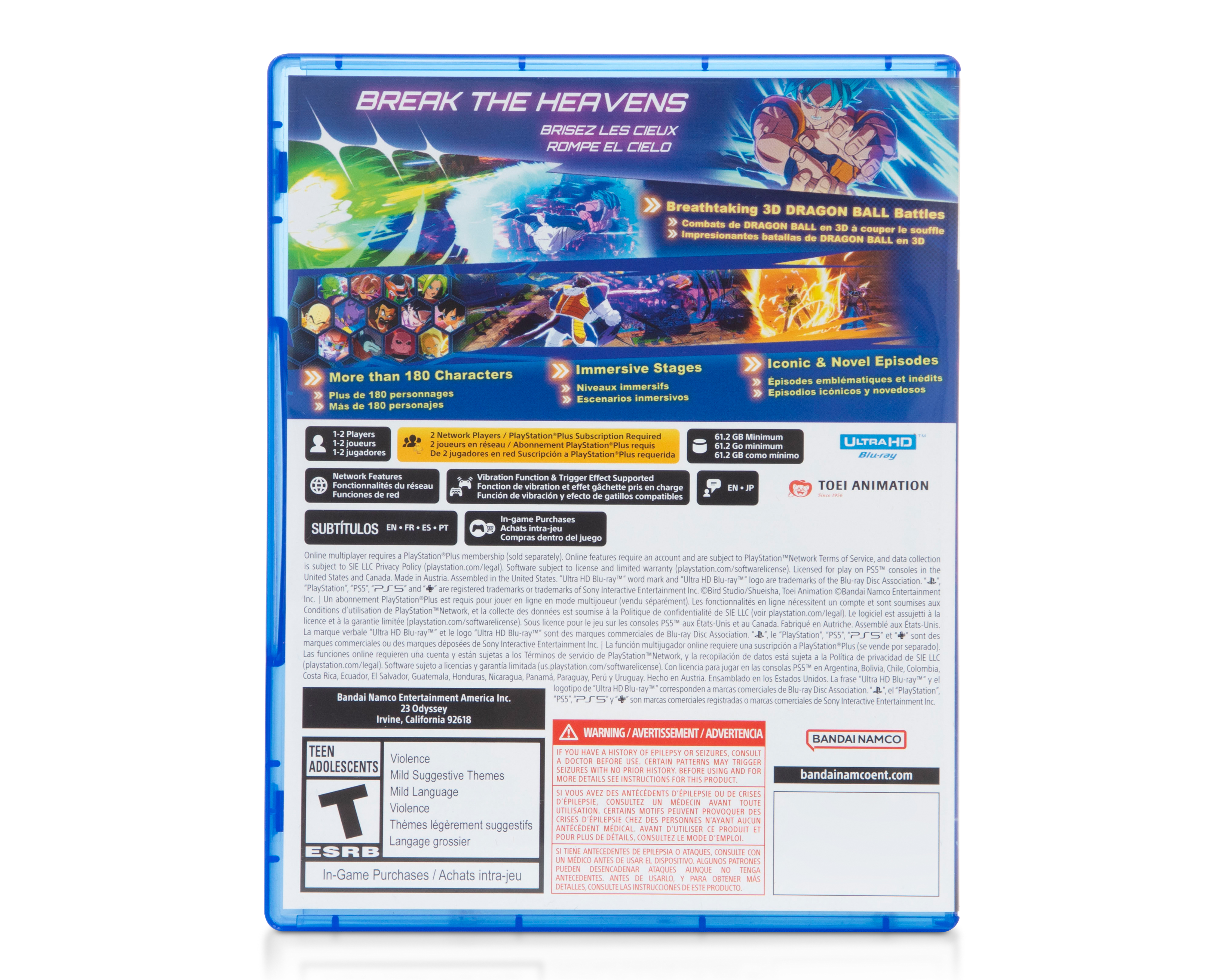 Foto 3 pulgar | Foto 2 | Dragon Ball Sparking! Zero Standard Edition para PlayStation 5