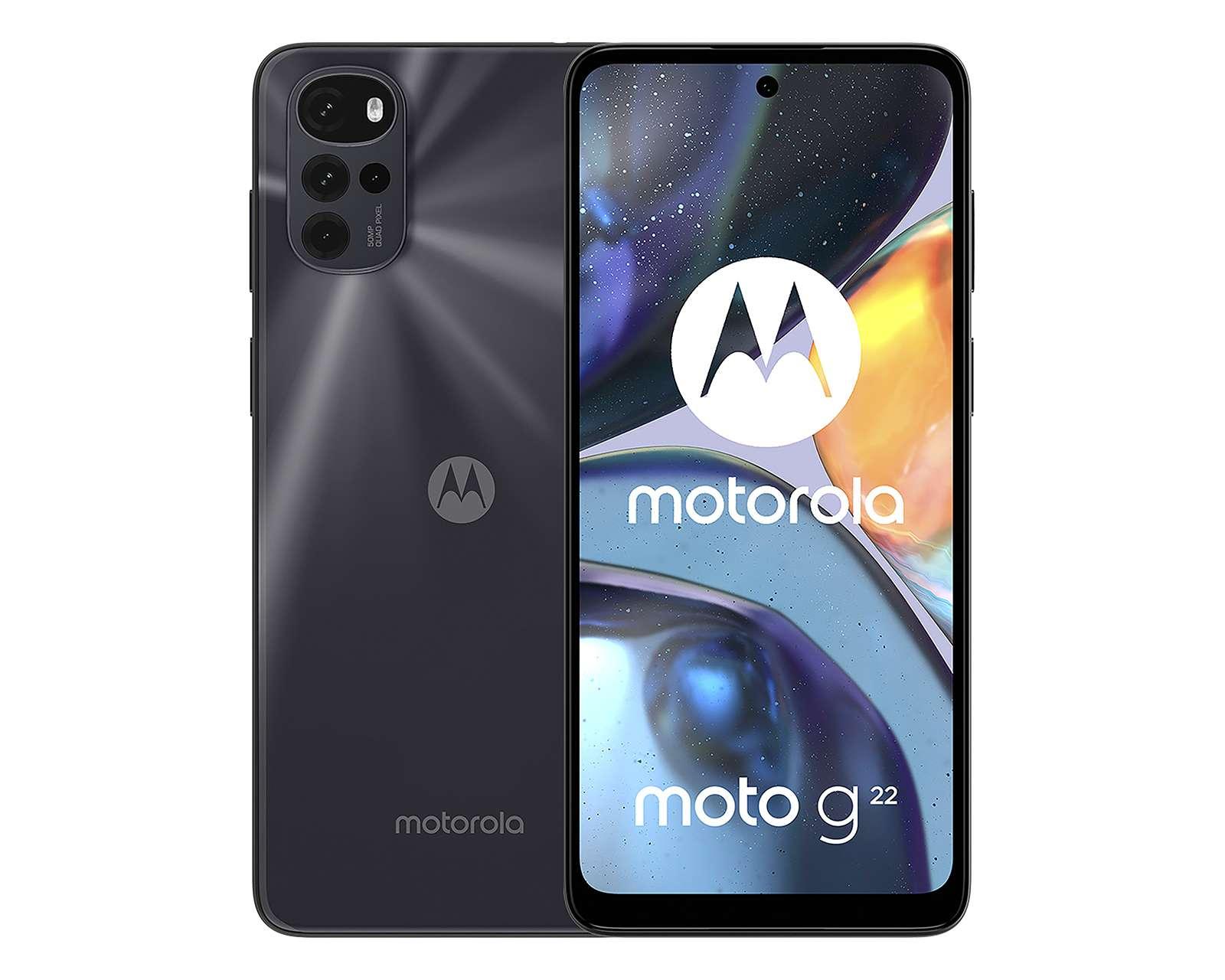 Telcel Motorola Moto G22 128 GB Negro