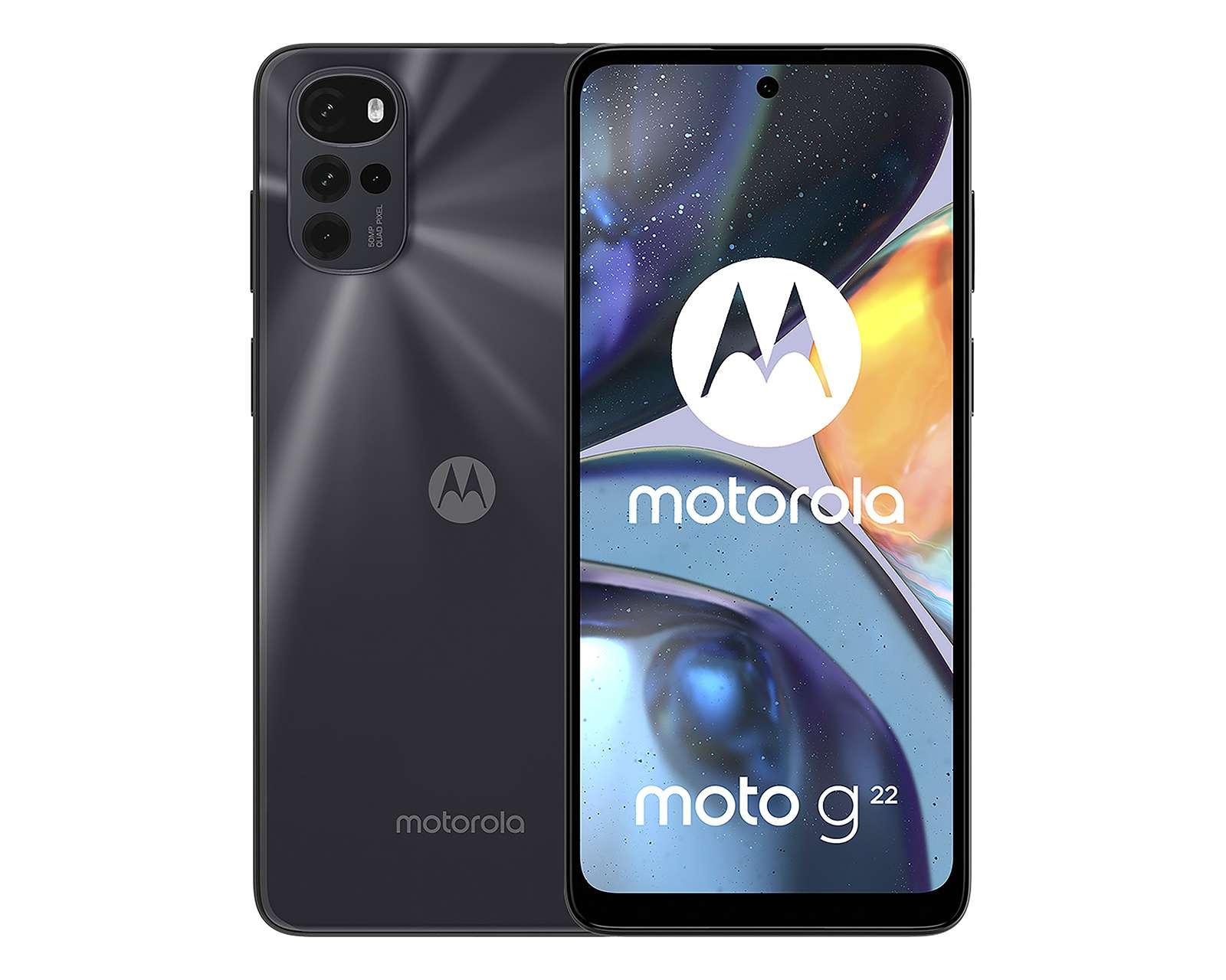 Celular Motorola Liberado Moto G22 128 GB Negro