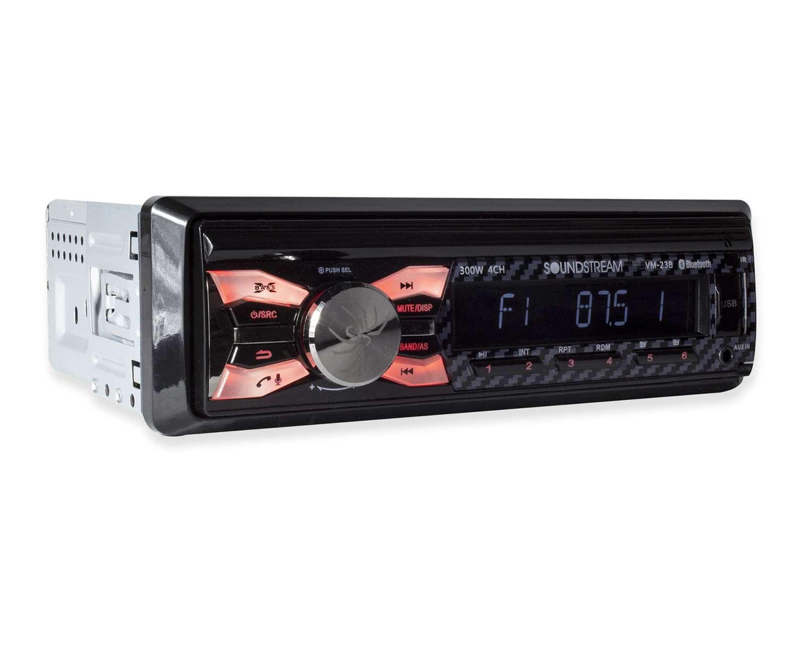 Foto 2 | Foto 2 | Autoestéreo Soundstream sin CD VM-23B Bluetooth Compatibilidad Manos Libres Negro
