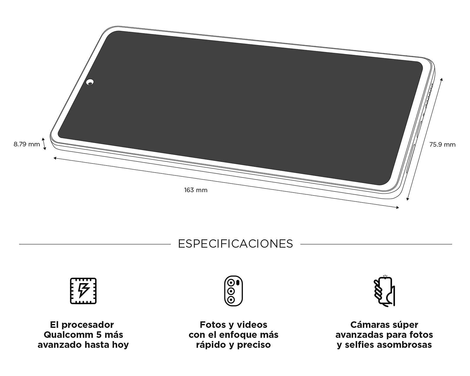 Foto 8 | Foto 8 | AT&T/Unefon Motorola Edge 30 Pro 256 GB Blanco