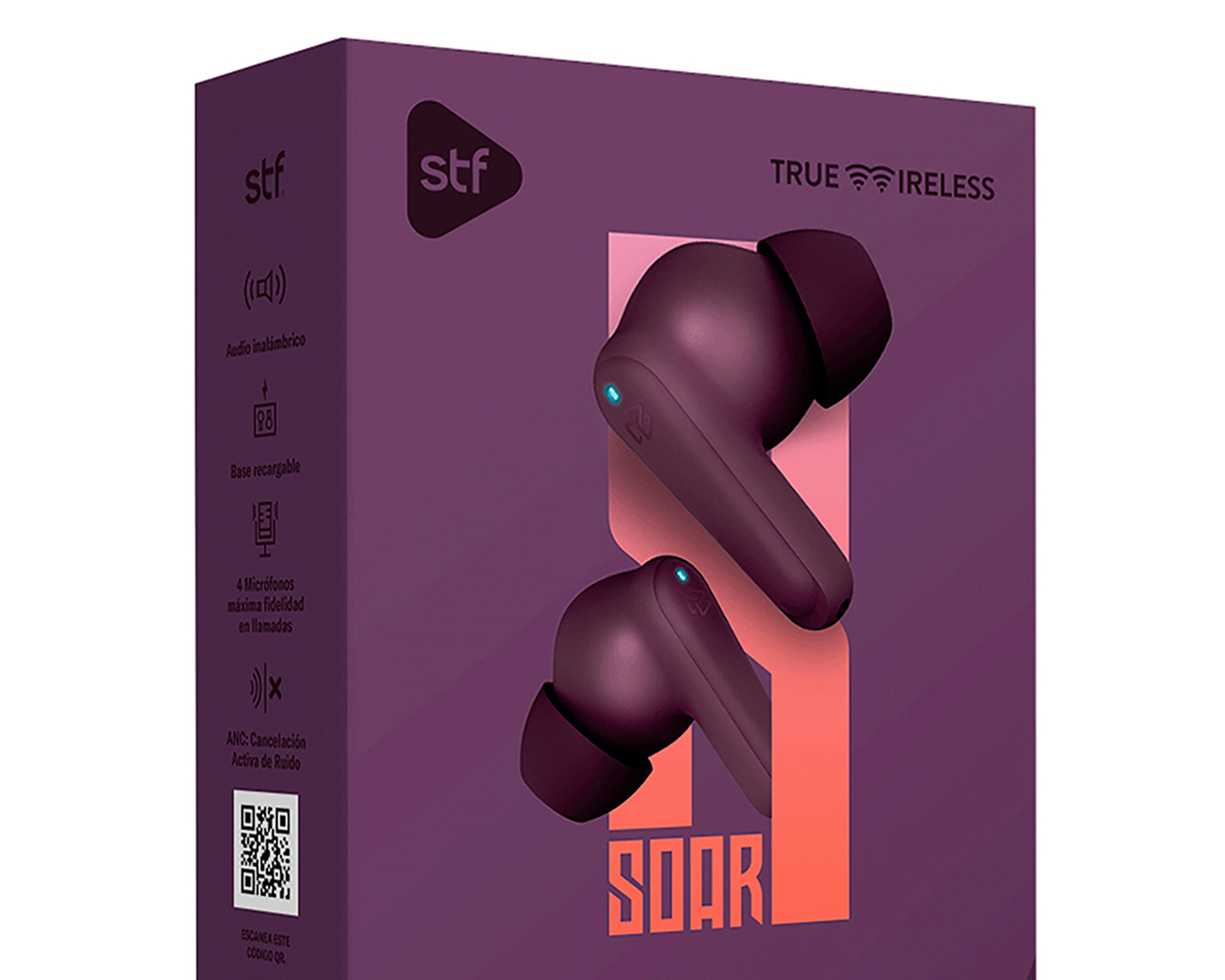 Foto 6 pulgar | Foto 5 | Audífonos True Wireless STF Cancelación de Ruido Soar