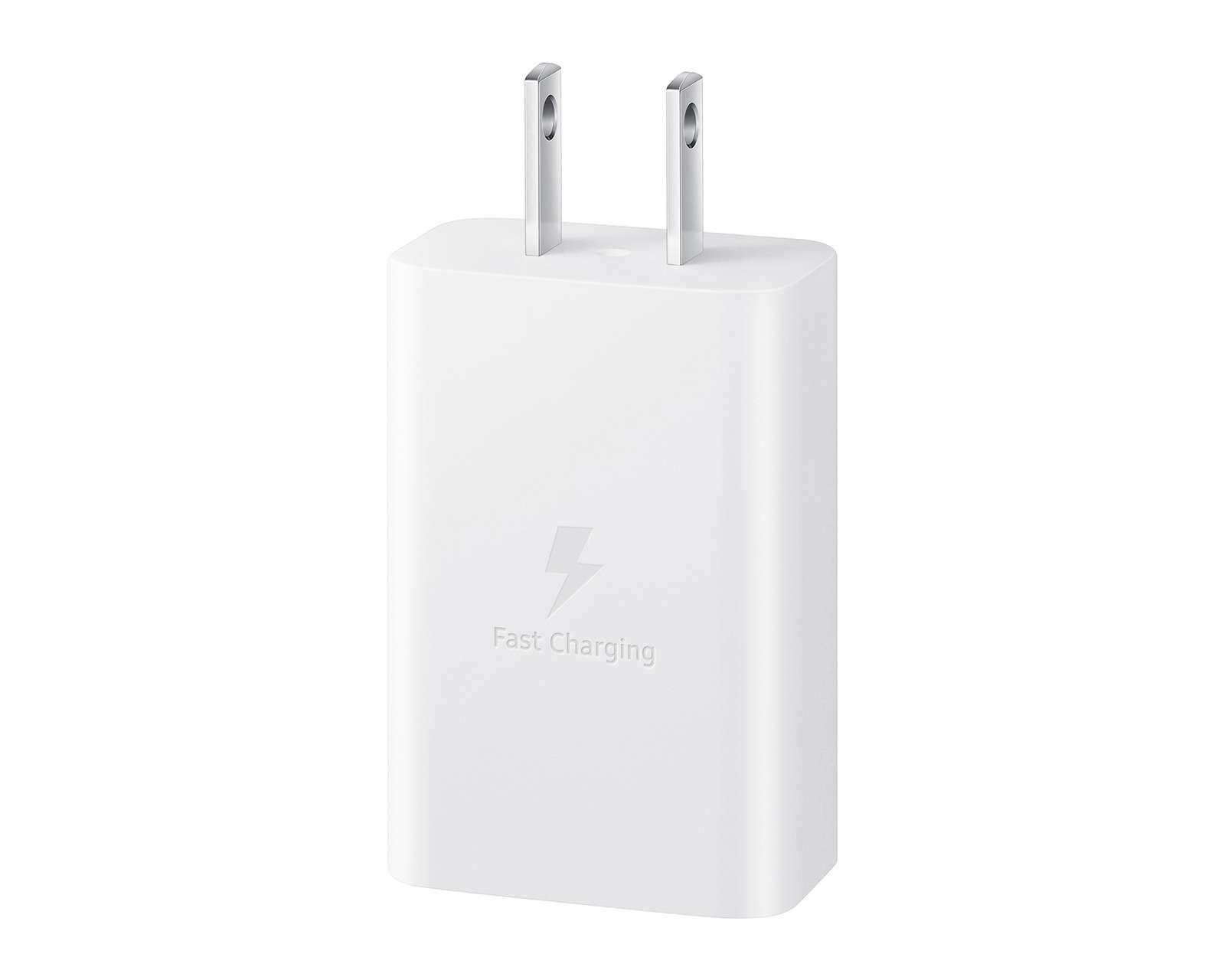 Adaptador de Corriente Samsung con Entrada USB tipo C 15 W