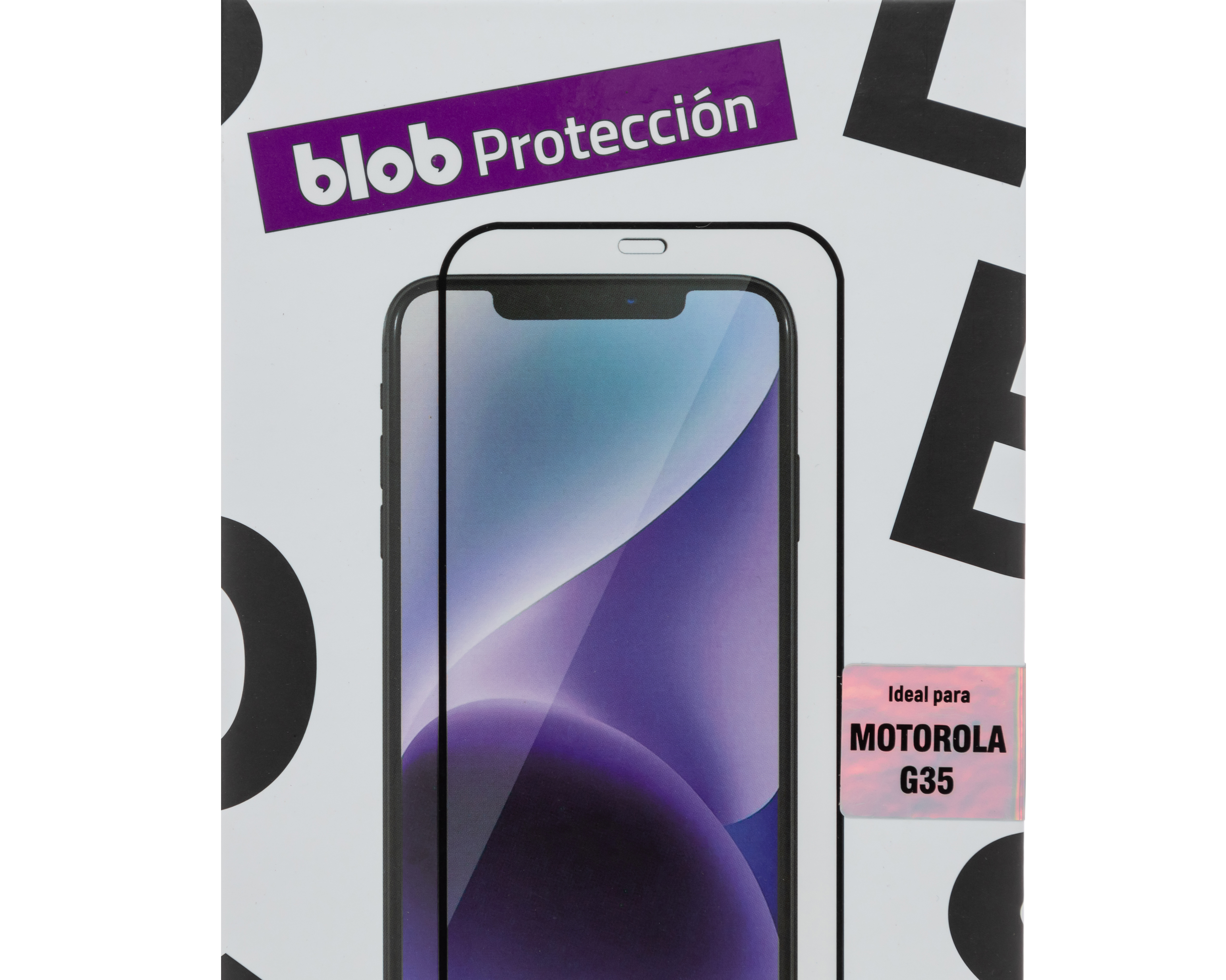 Foto 3 | Foto 3 | Protector de Pantalla de Vidrio Templado Blob para Motorola G35