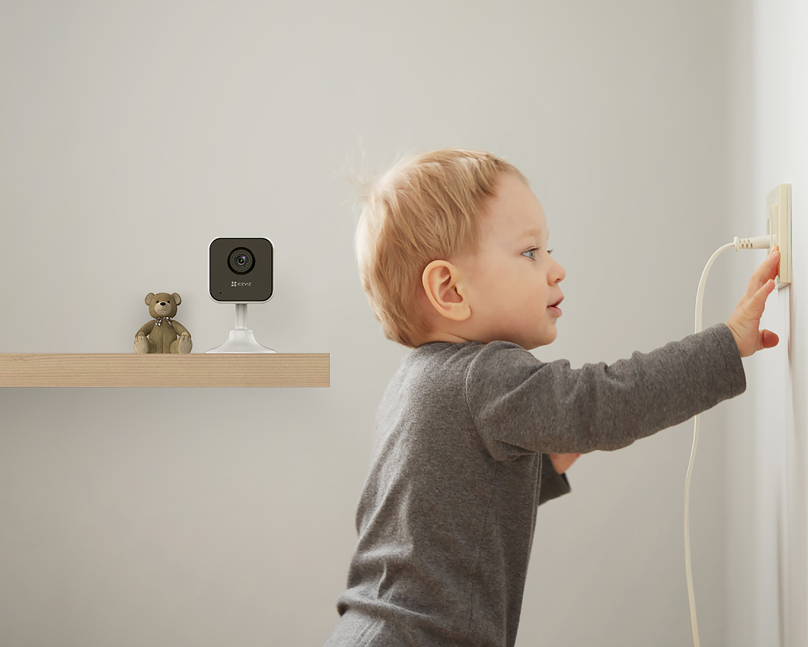 Foto 8 pulgar | Foto 7 | Cámara de Seguridad Ezviz H1C Blanca