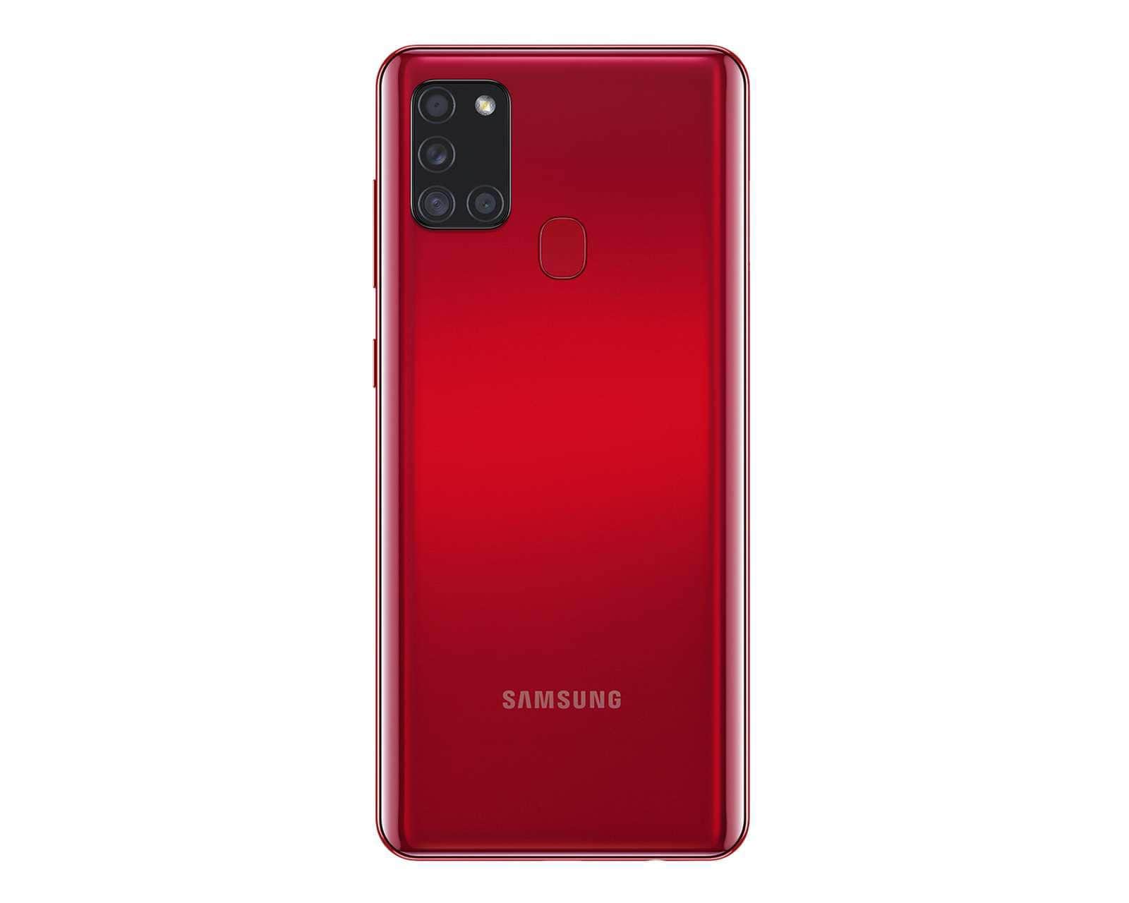 Foto 3 pulgar | Foto 2 | AT&T Unefon Samsung Galaxy A21S 64 GB Rojo