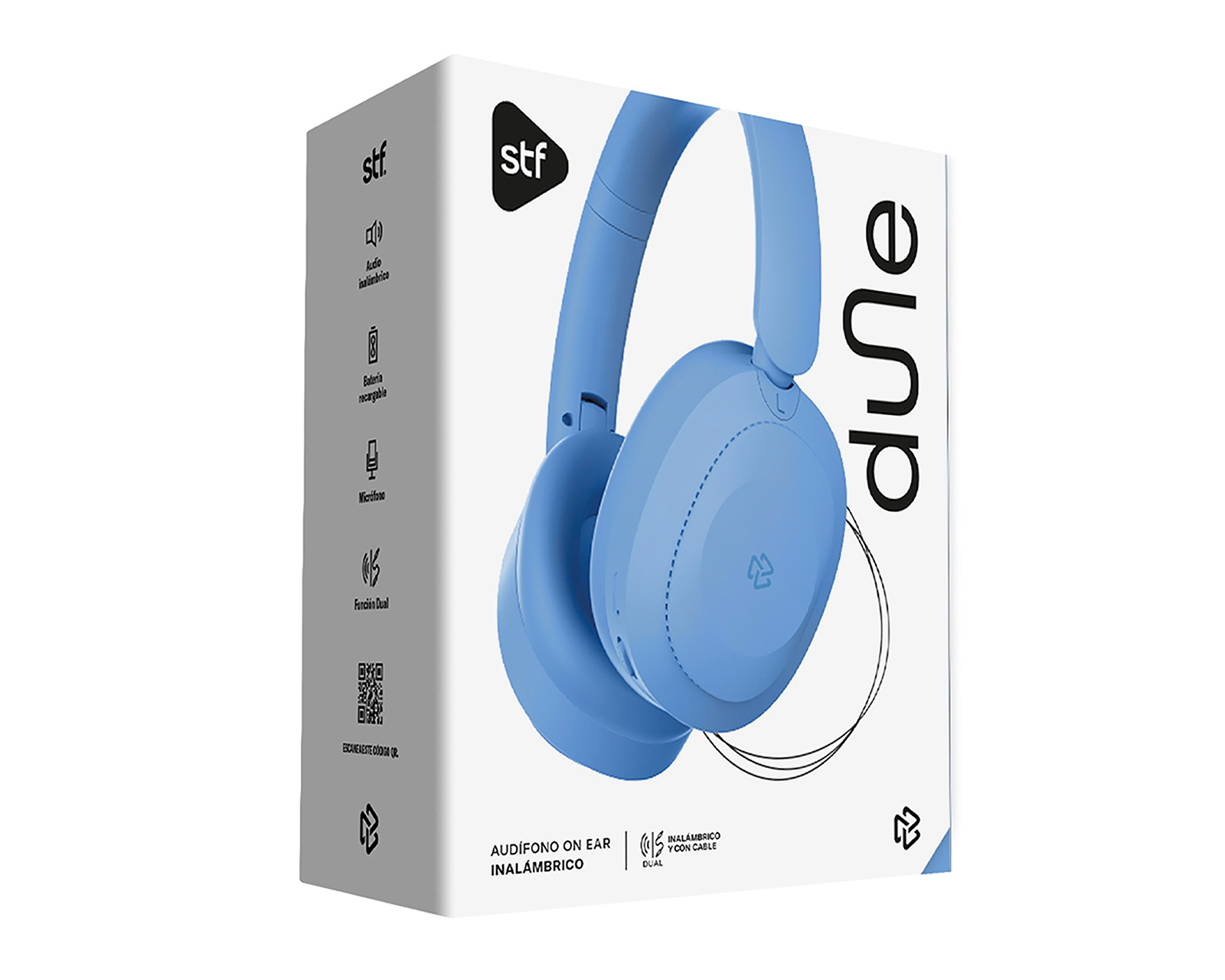 Foto 4 | Foto 4 | Audífonos de Diadema Inalámbricos STF Bluetooth Dune