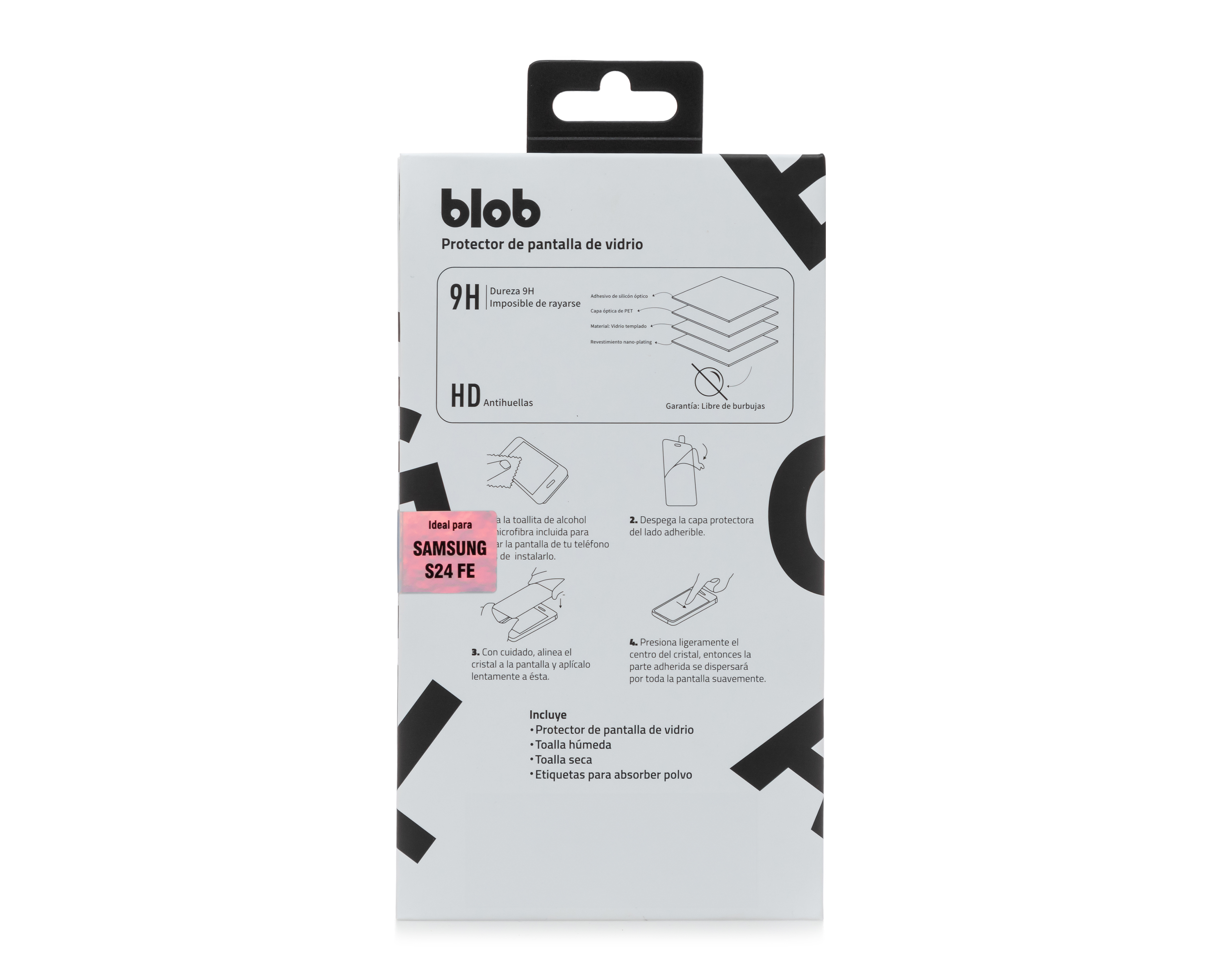 Foto 2 | Foto 2 | Protector de Pantalla de Vidrio Templado Blob para Samsung S24 FE