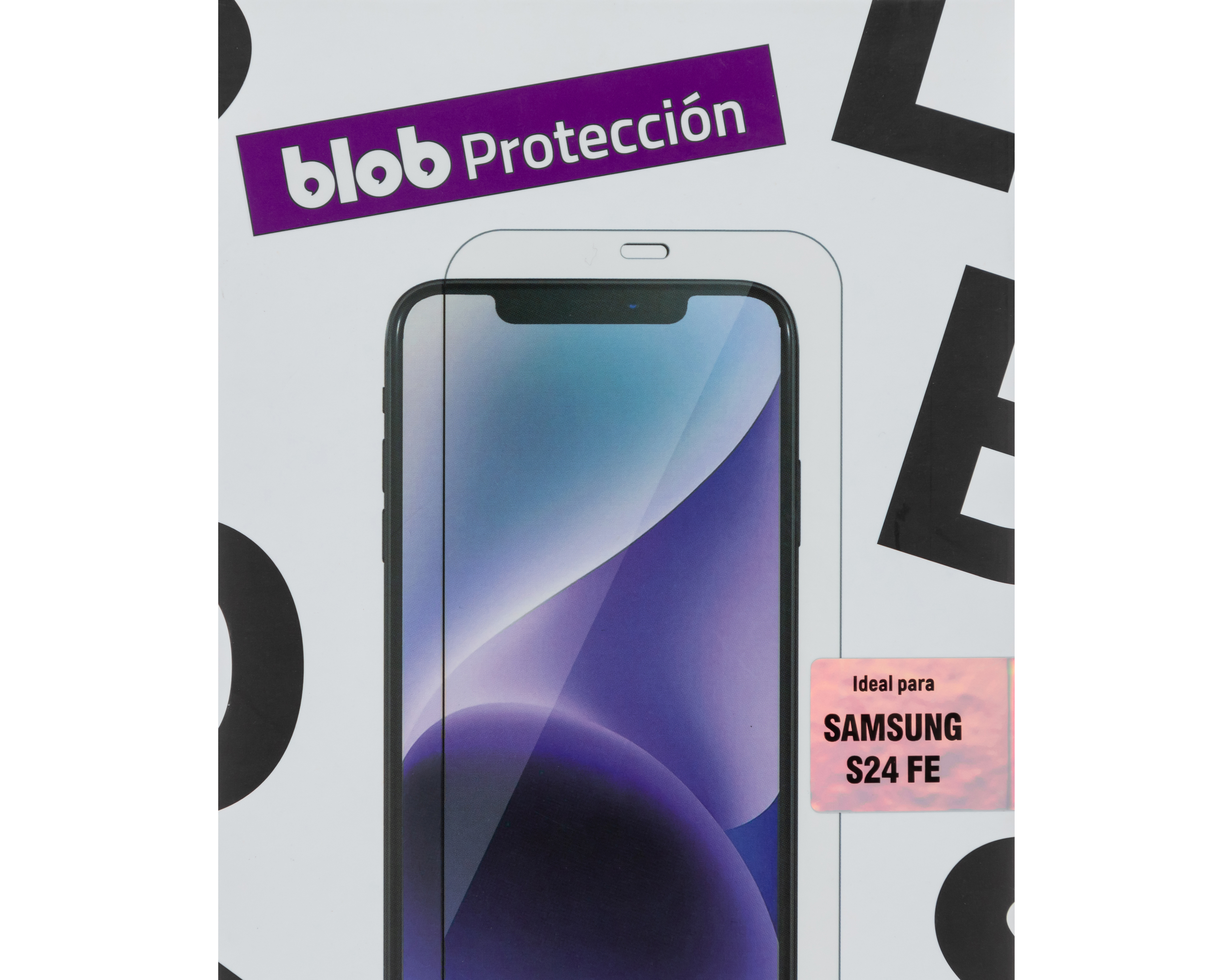 Foto 4 pulgar | Foto 3 | Protector de Pantalla de Vidrio Templado Blob para Samsung S24 FE