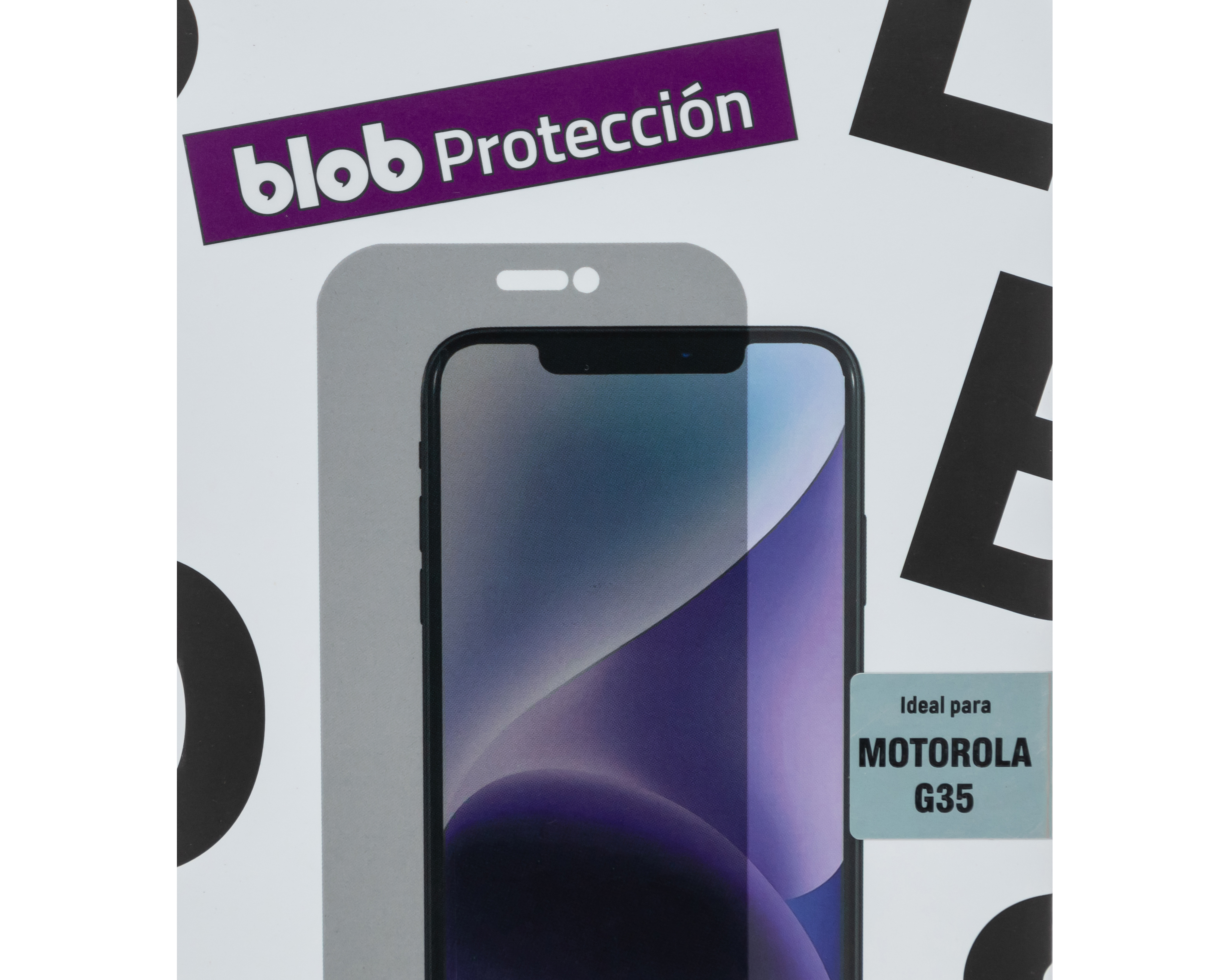 Foto 4 pulgar | Foto 3 | Protector de Pantalla de Privacidad Blob para Motorola G35