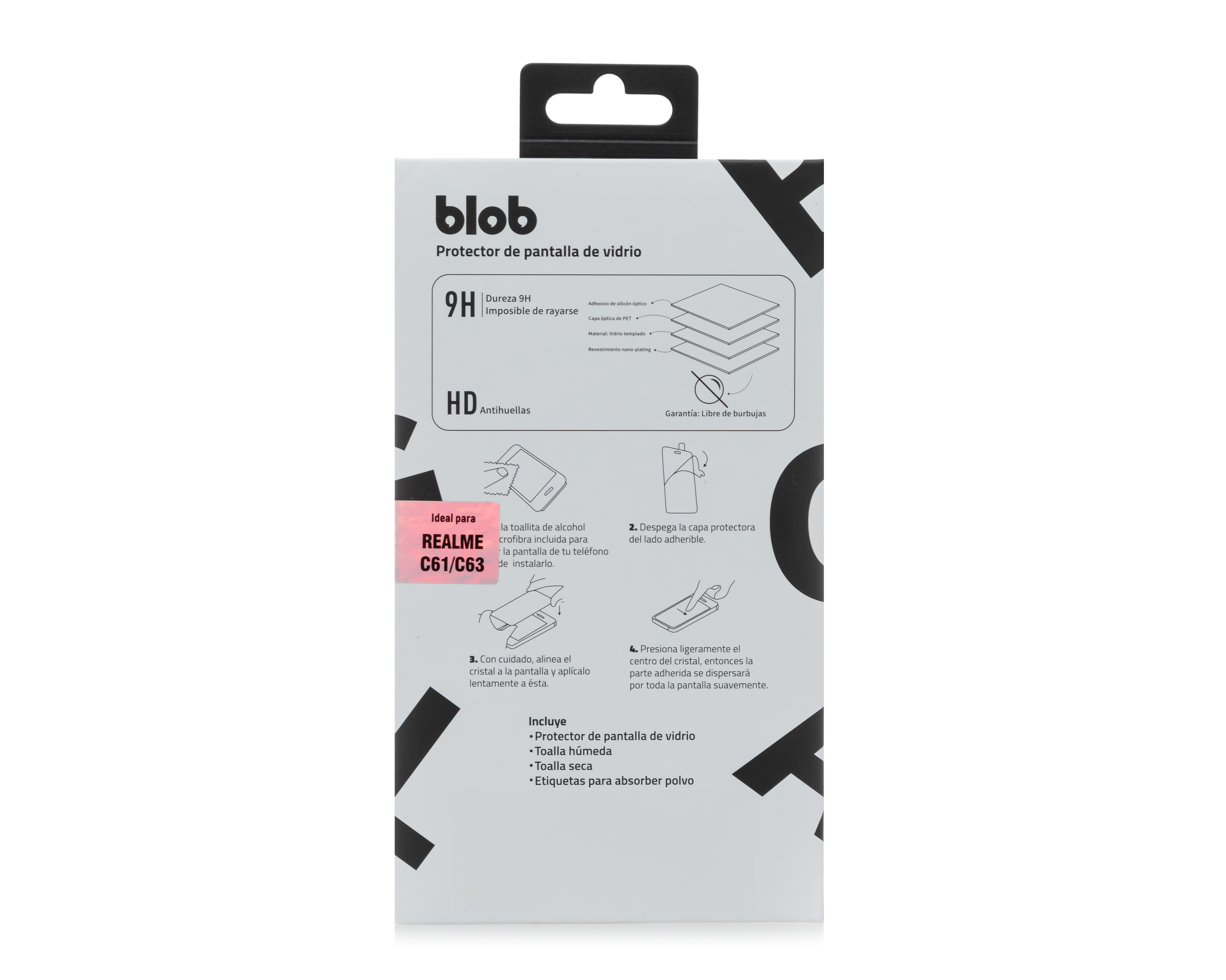 Foto 2 | Foto 2 | Protector de Pantalla de Privacidad Blob para Realme C61 y C63