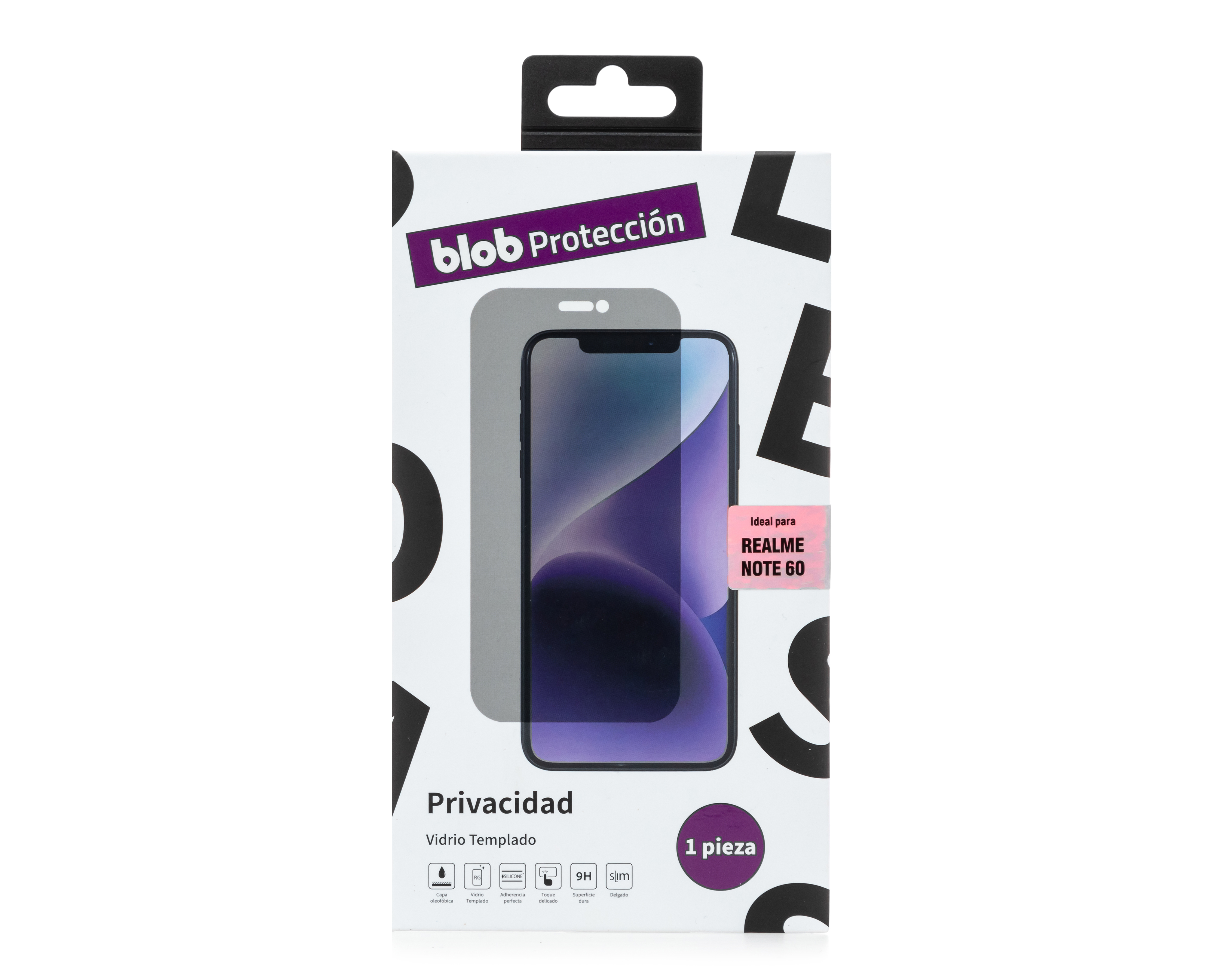 Foto 1 | Foto 1 | Protector de Pantalla de Privacidad Blob para Realme Note 60