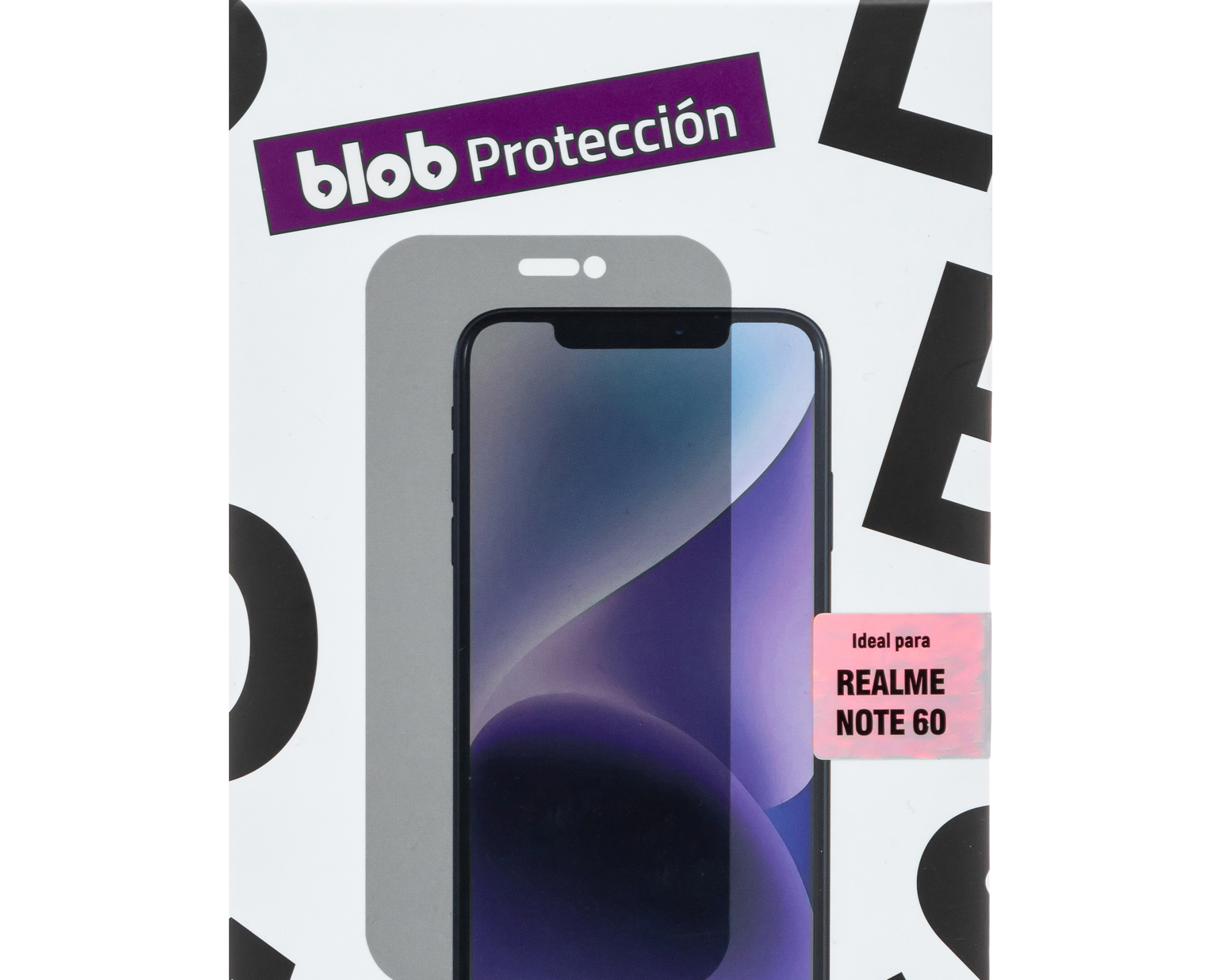 Foto 3 | Foto 3 | Protector de Pantalla de Privacidad Blob para Realme Note 60