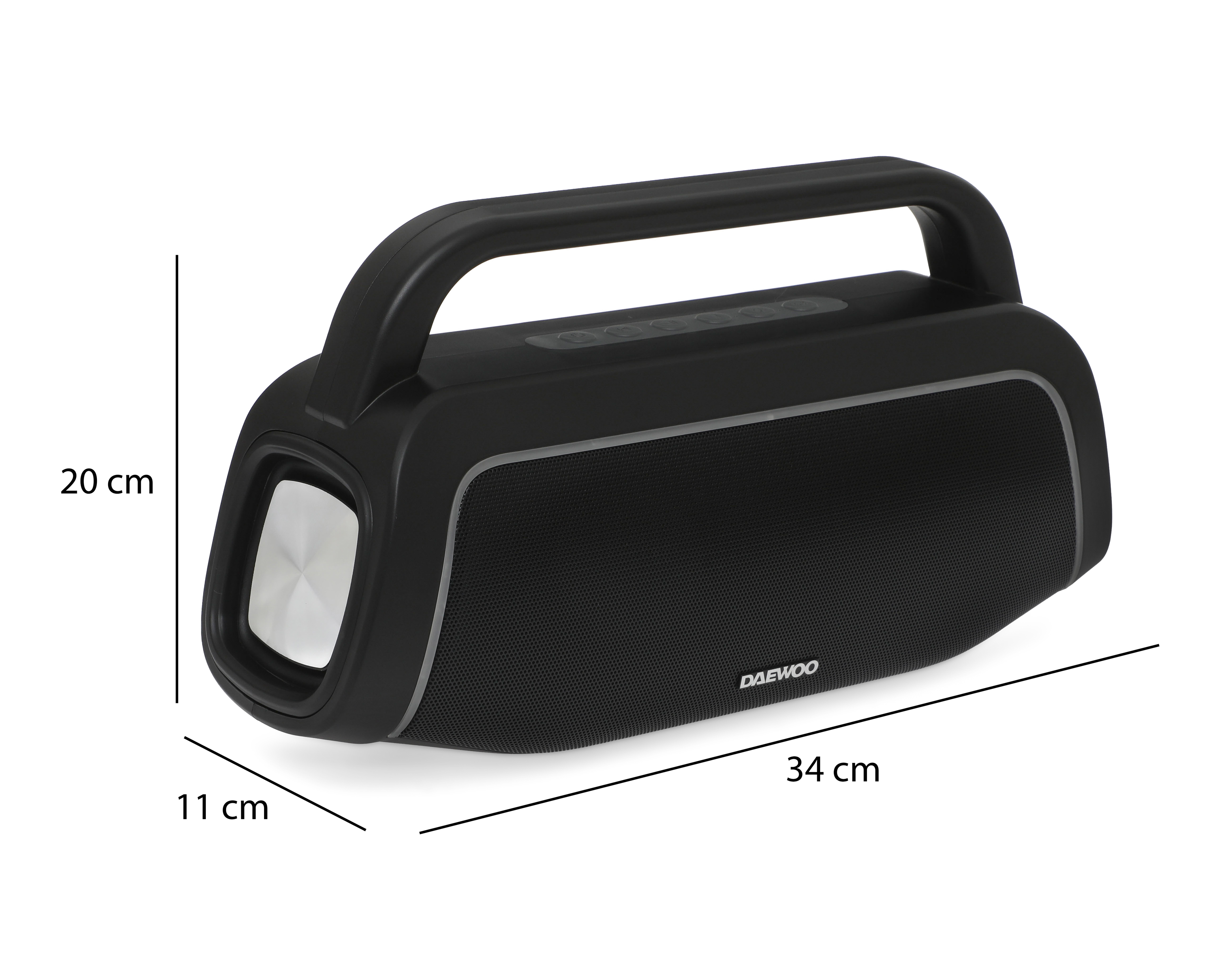 Foto 8 | Foto 8 | Bocina Bluetooth Daewoo DW806 16 W Batería Recargable
