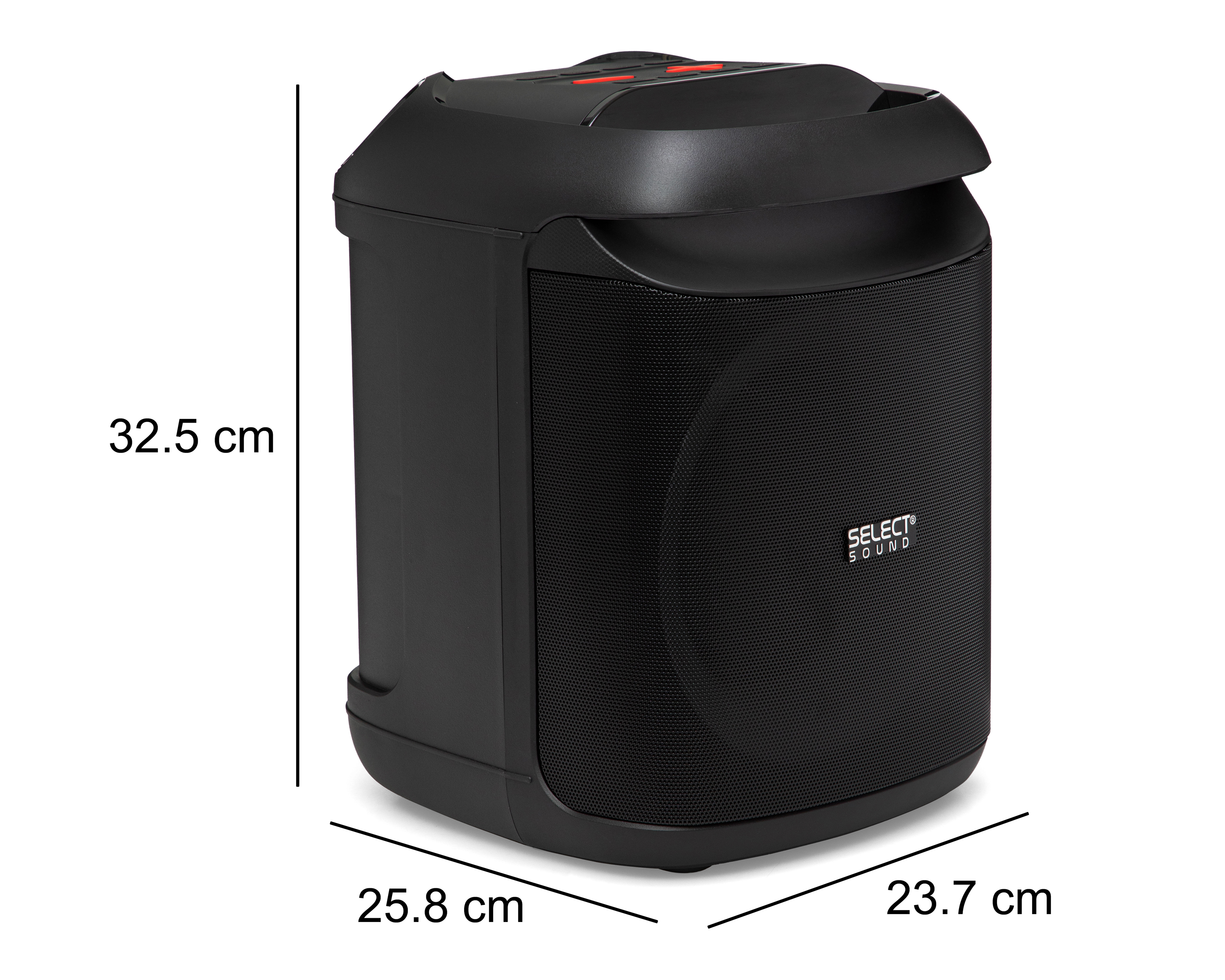Foto 10 pulgar | Foto 9 | Bocina Select Sound BT2108 3,500 W con Luces