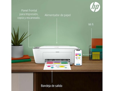 Foto 5 | Foto 5 | Multifuncional HP de Inyección Térmica Deskjet IA 2775