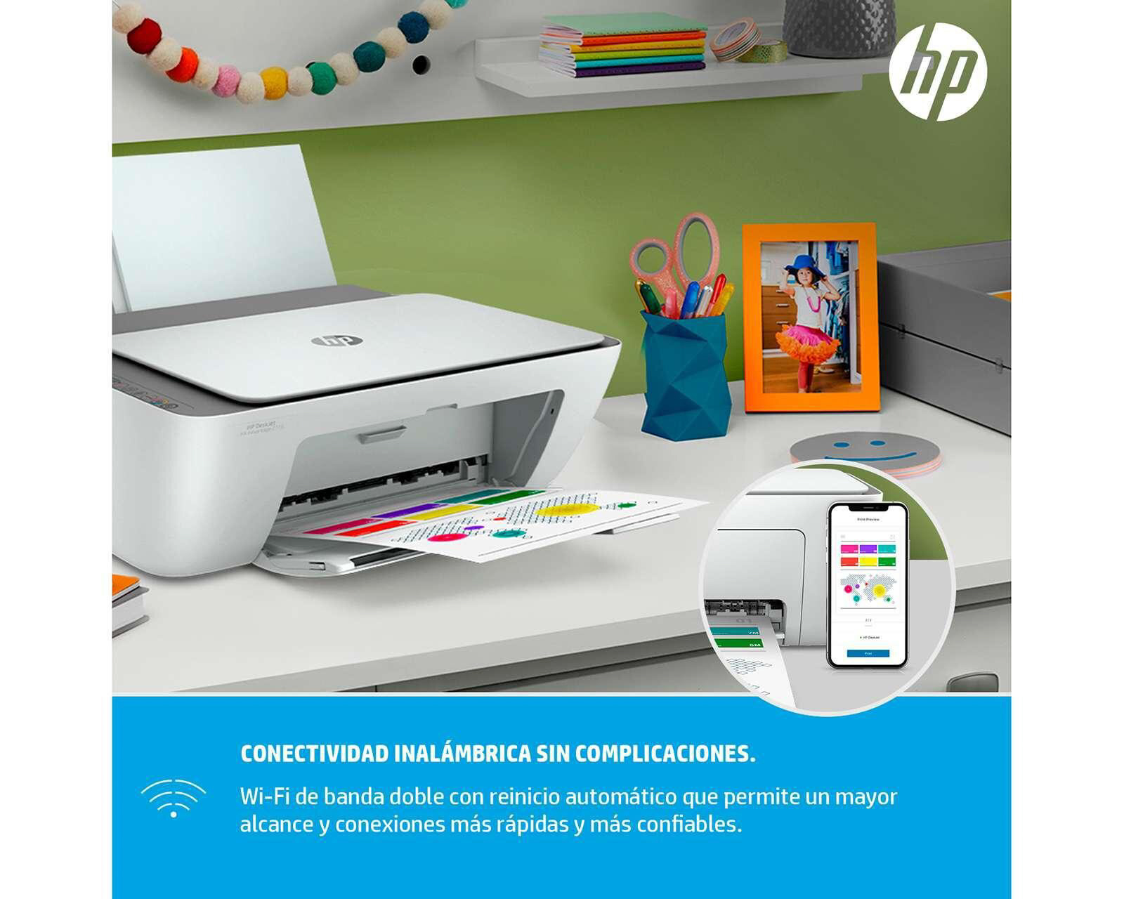 Foto 7 pulgar | Foto 6 | Multifuncional HP de Inyección Térmica Deskjet IA 2775