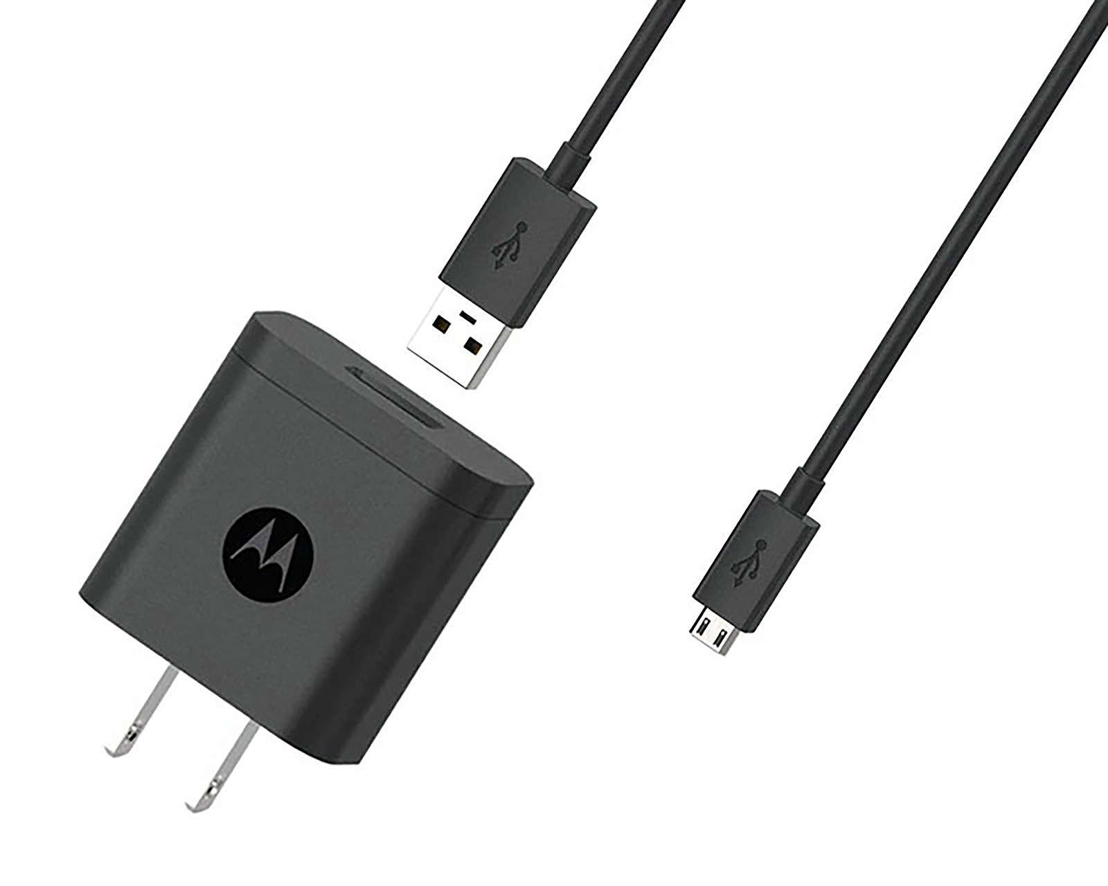 Foto 1 | Foto 1 | Cargador Motorola USB a Micro USB 10 W