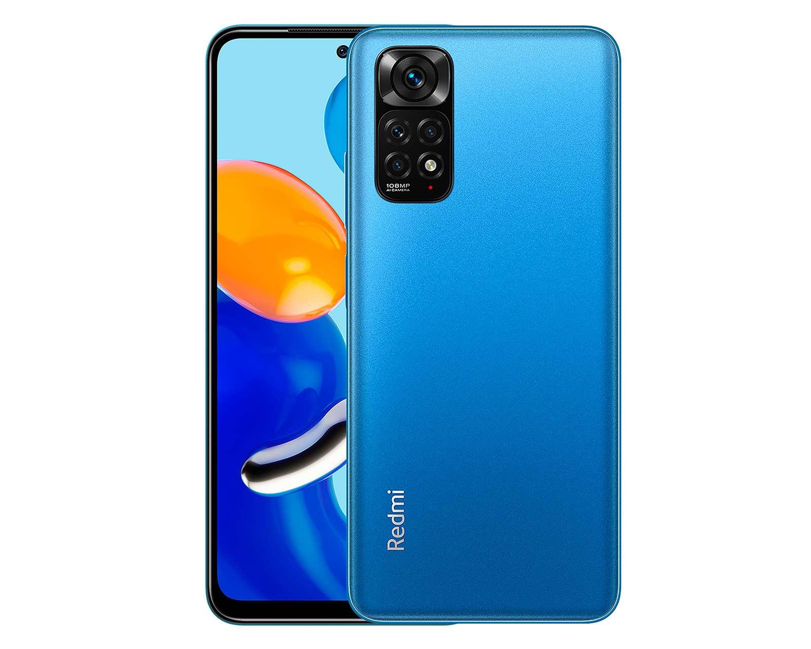 Foto 2 pulgar | Foto 1 | AT&T/Unefon Xiaomi Redmi Note 11S 128 GB Azul