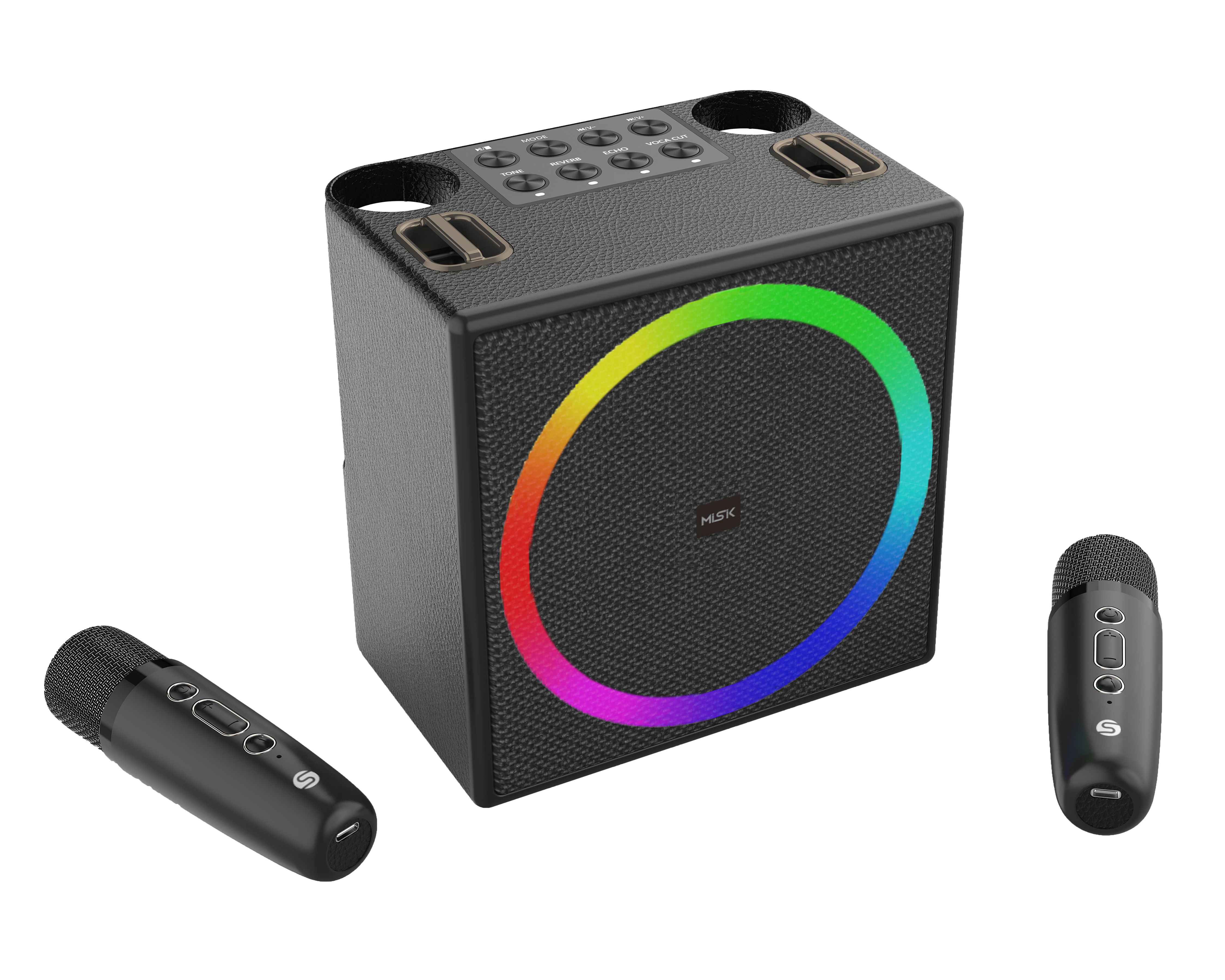 Foto 3 pulgar | Foto 2 | Bocina Bluetooth Misk MS233 800 Watts con Karaoke