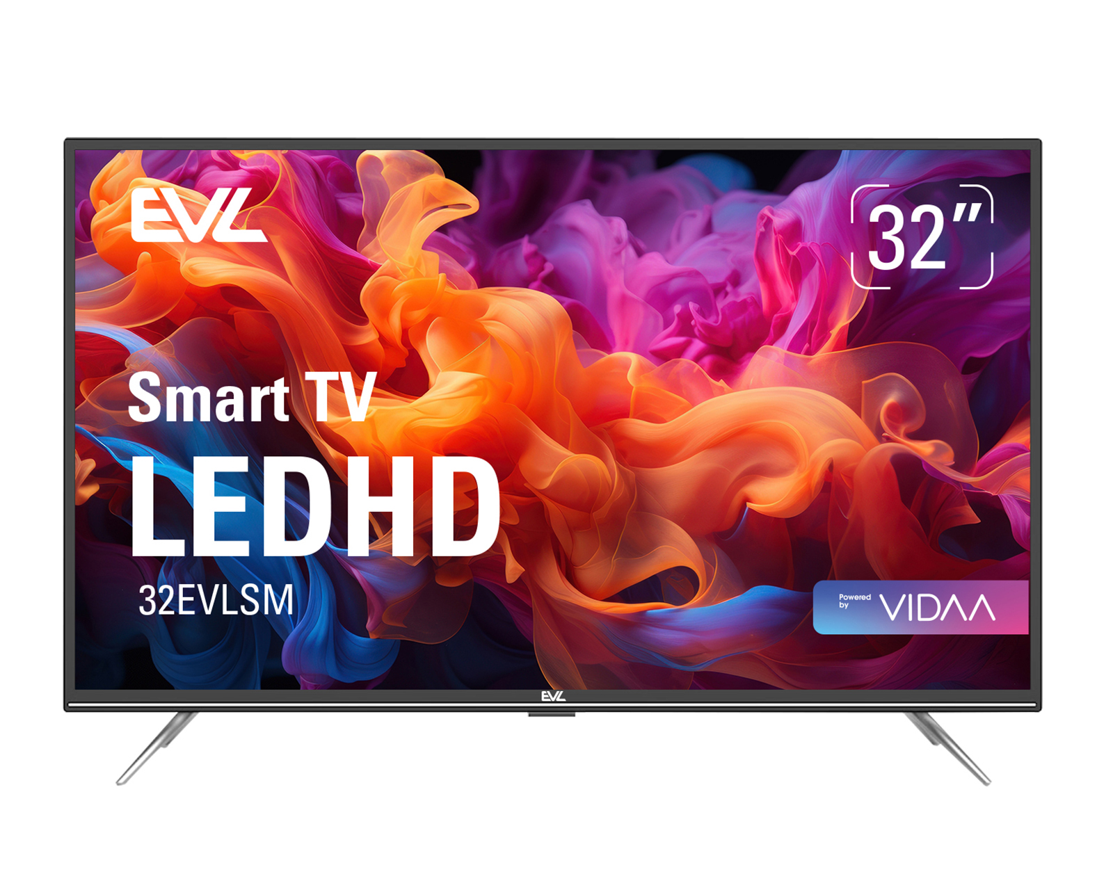 Foto 2 pulgar | Foto 1 | Pantalla Smart TV EVL LED 32 Pulgadas HD 32EVLSM