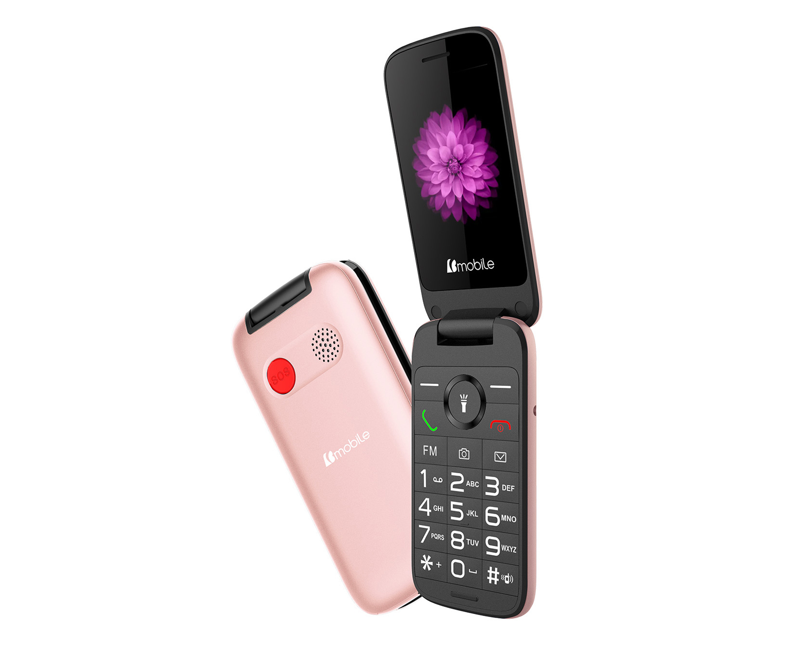 Foto 3 pulgar | Foto 2 | Movistar BMobile C41 Rosa
