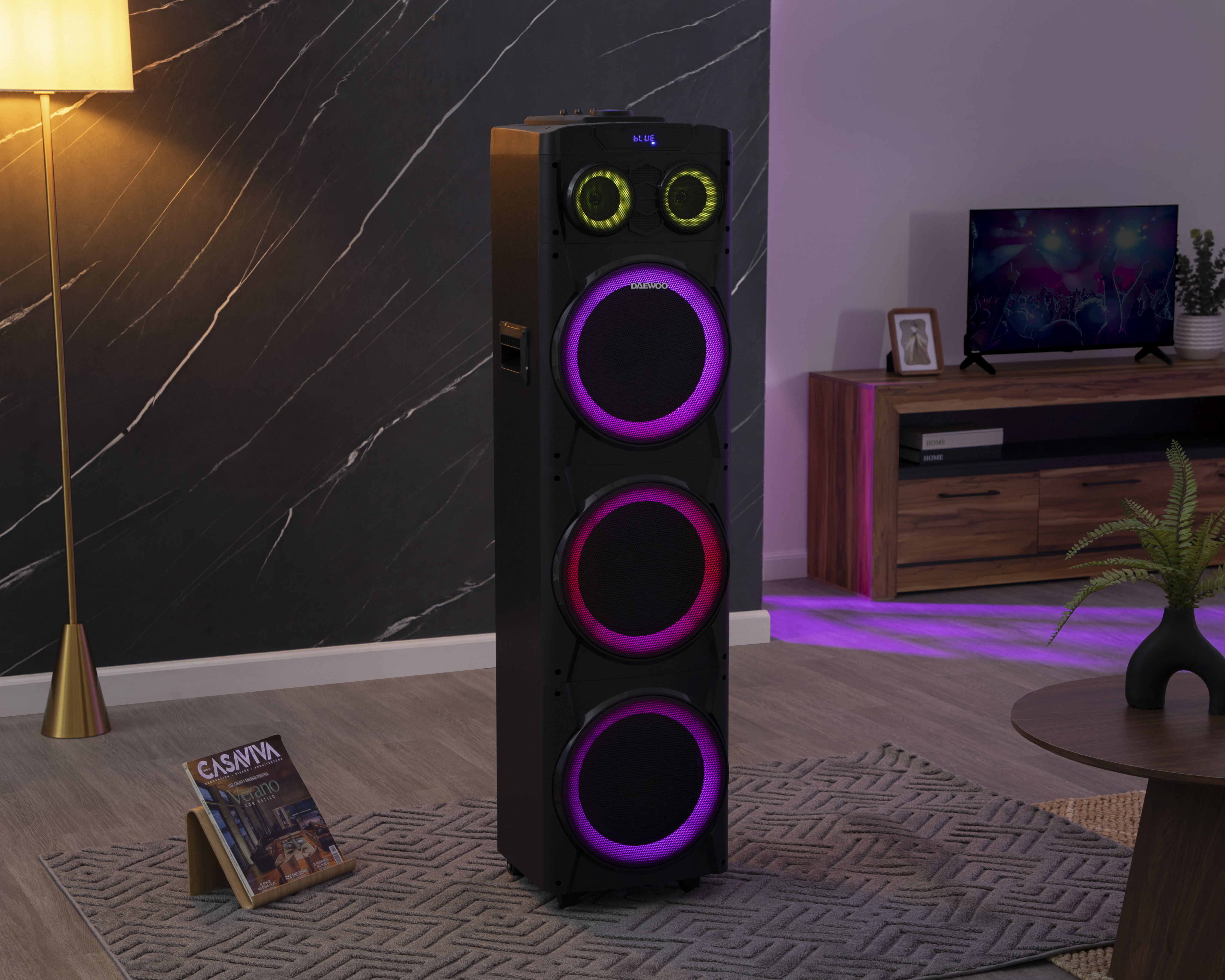 Foto 6 | Foto 6 | Bocina Bluetooth Daewoo DW2022 100 W Torre de Sonido