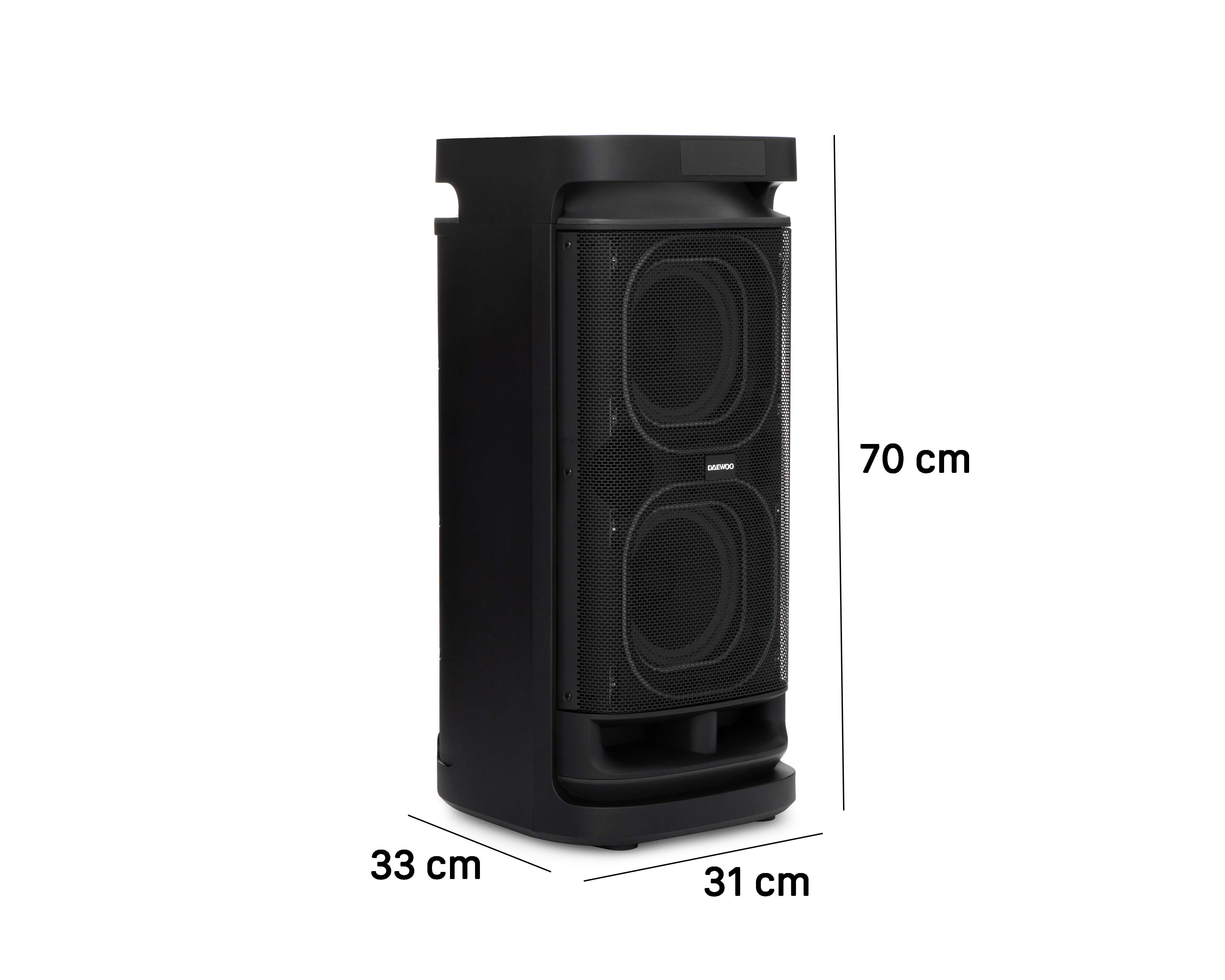 Foto 10 pulgar | Foto 9 | Bocina Daewoo Thunder X DW2028 80000 W con Luces