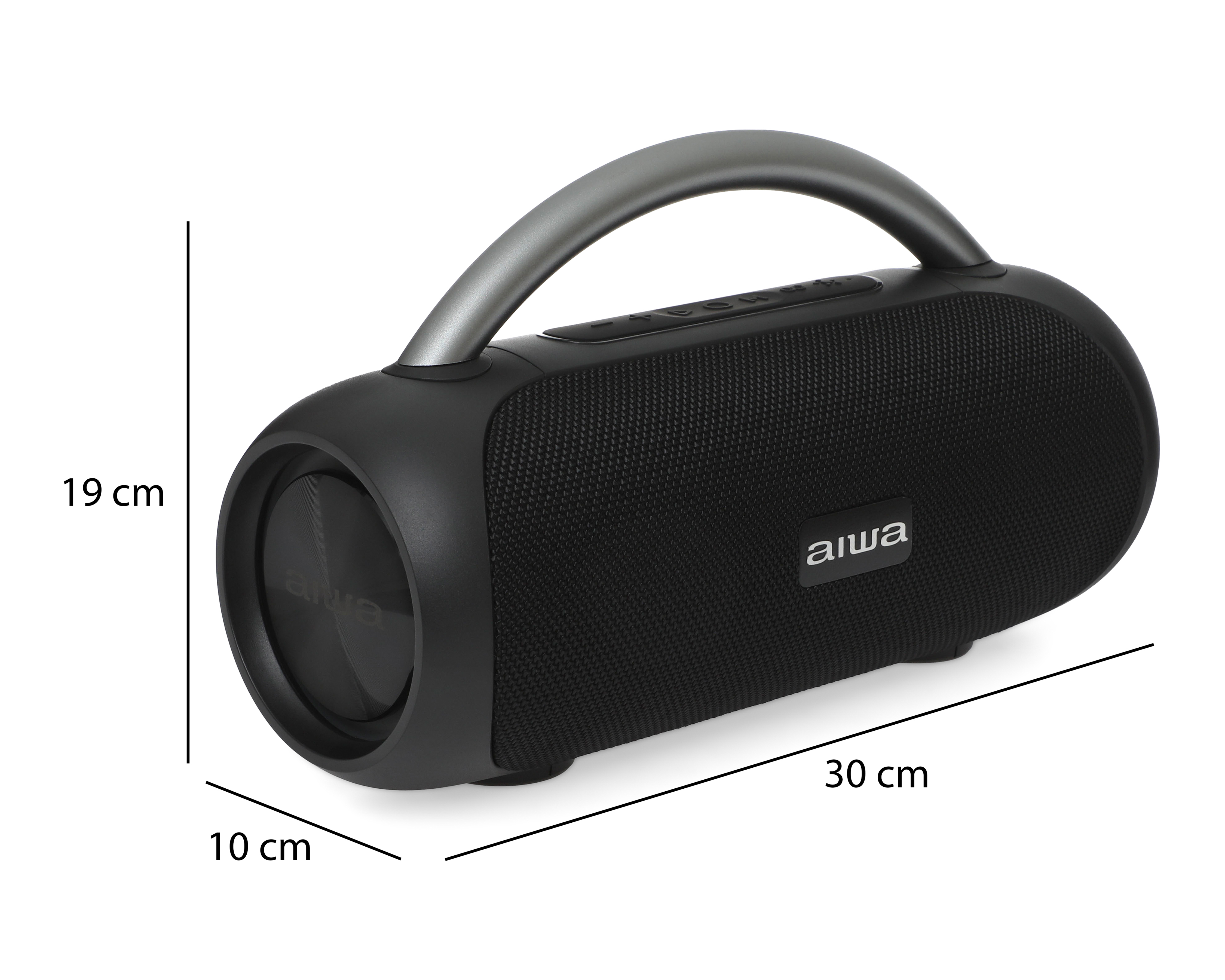 Foto 8 pulgar | Foto 7 | Bocina Bluetooth Aiwa AWS10BTB 20 W Resistente al Agua