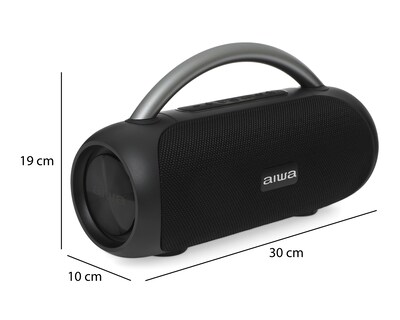 Foto 7 | Foto 7 | Bocina Bluetooth Aiwa AWS10BTB 20 W Resistente al Agua