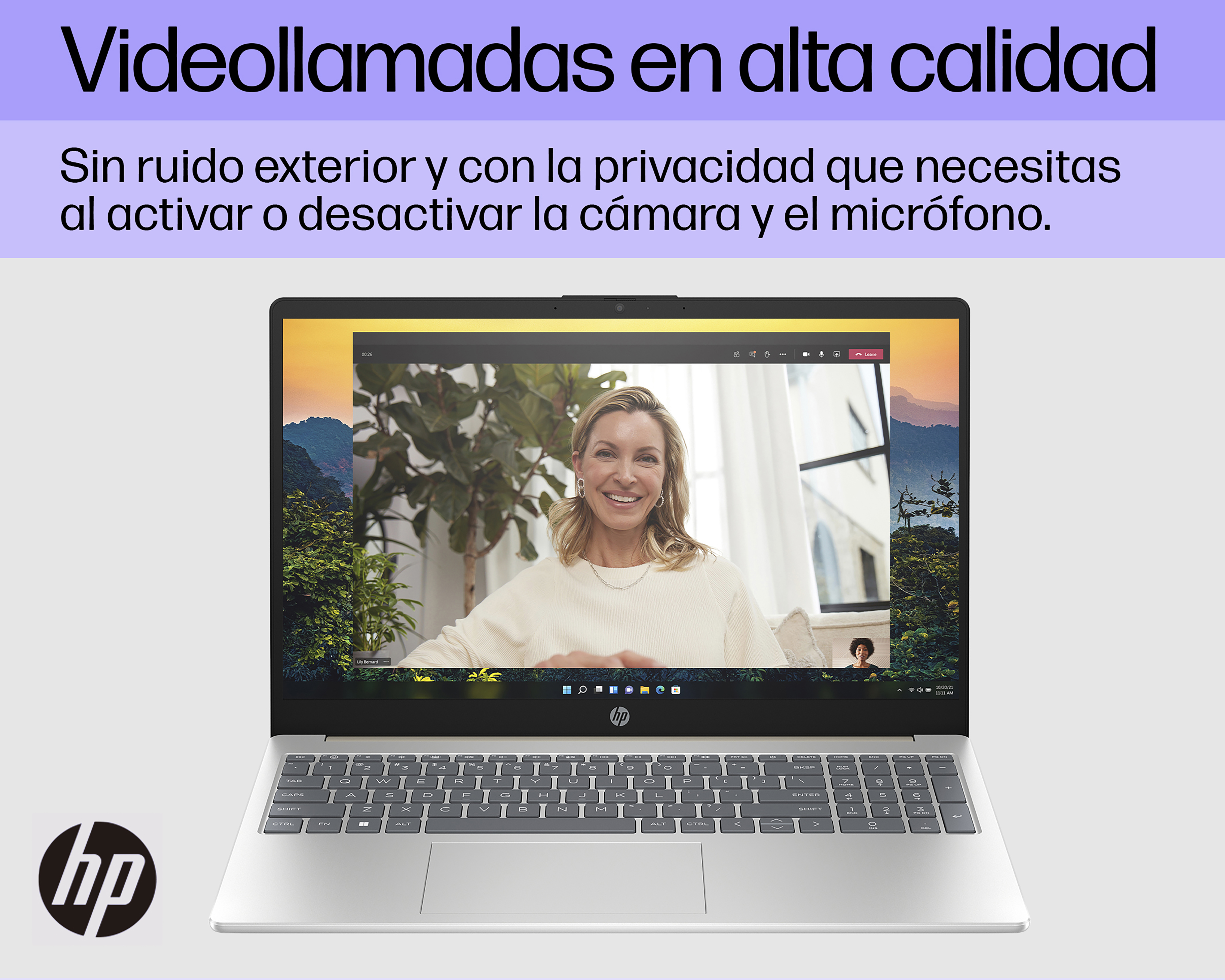 Foto 6 pulgar | Foto 5 | Laptop HP 15-FD0045LA Windows 11 Home 15.6 Pulgadas Intel Core i5 8 GB RAM 512 SSD Plateada