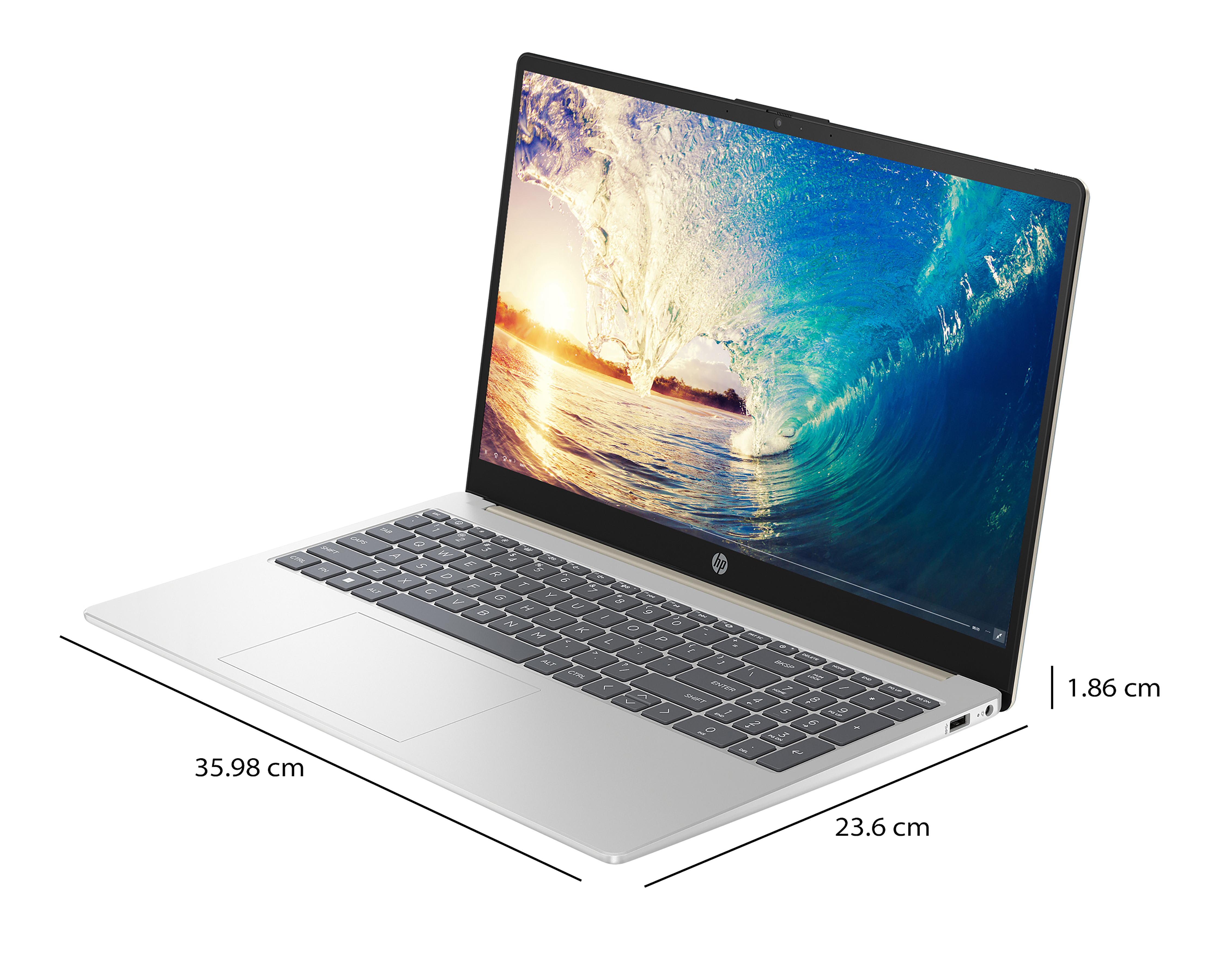 Foto 7 pulgar | Foto 6 | Laptop HP 15-FD0045LA Windows 11 Home 15.6 Pulgadas Intel Core i5 8 GB RAM 512 SSD Plateada