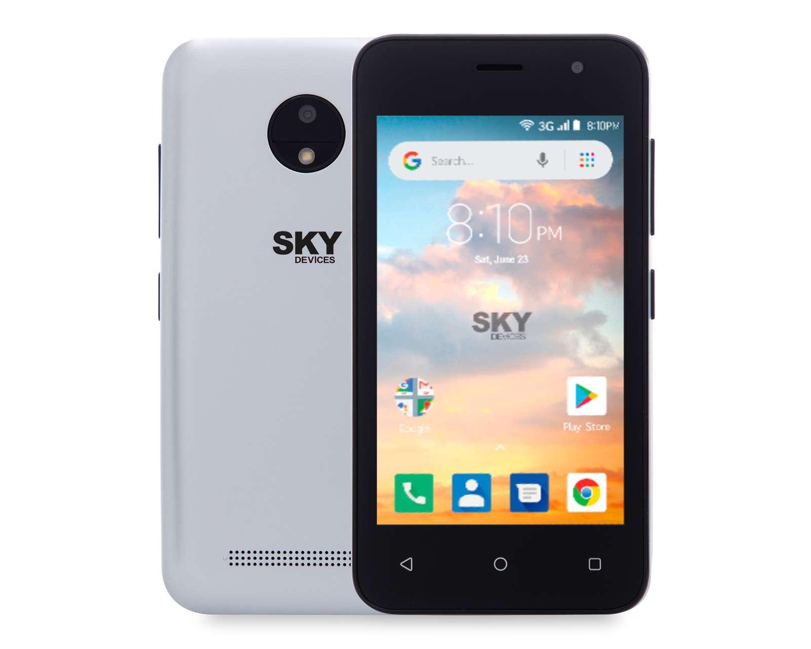 Celular Sky Device Liberado Platinum B4 8 GB Plateado
