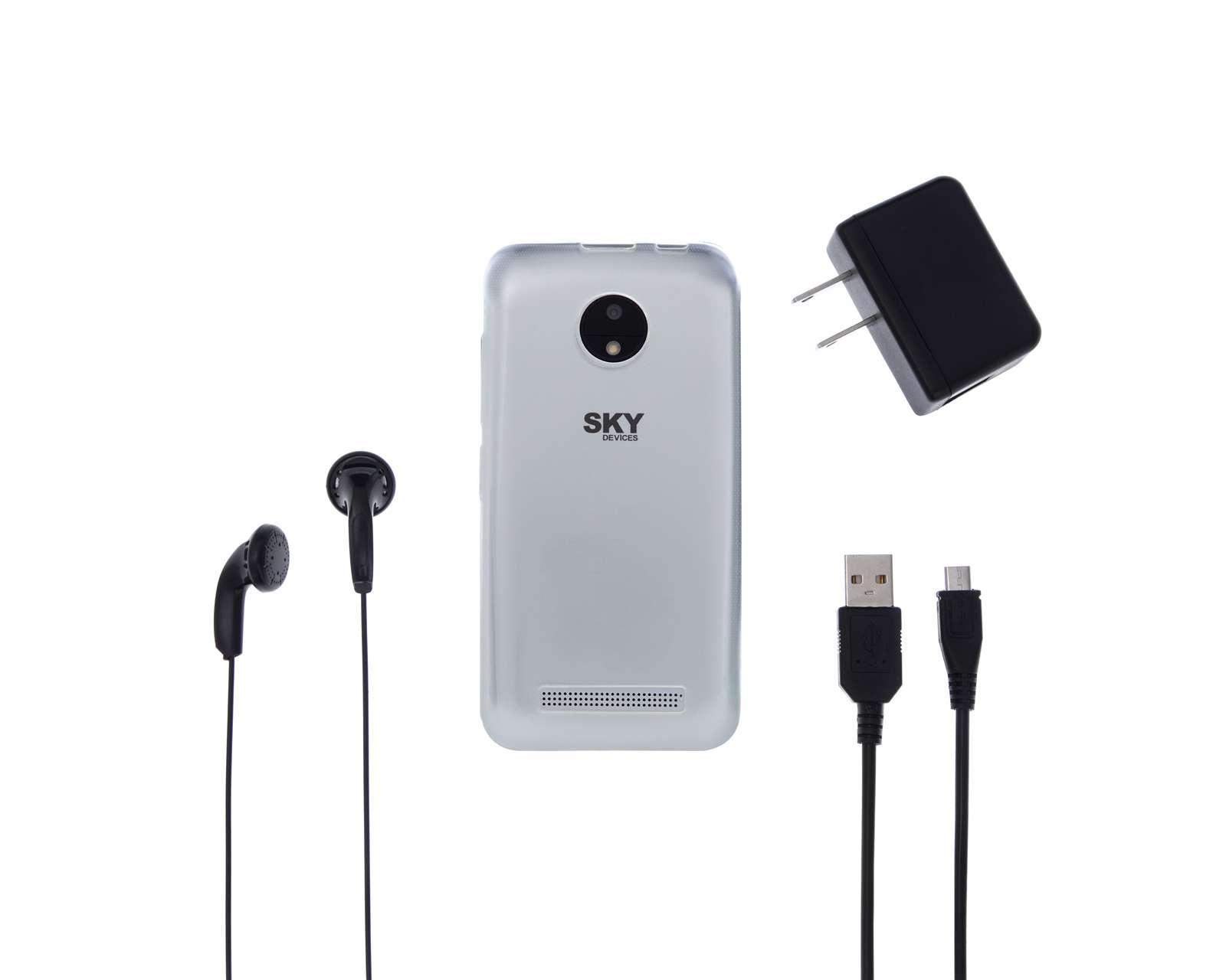 Foto 8 pulgar | Foto 7 | Celular Sky Device Liberado Platinum B4 8 GB Plateado