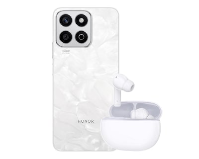 Foto 1 | Foto 1 | Celular Honor X7C Liberado 256 GB Blanco + True Wireless