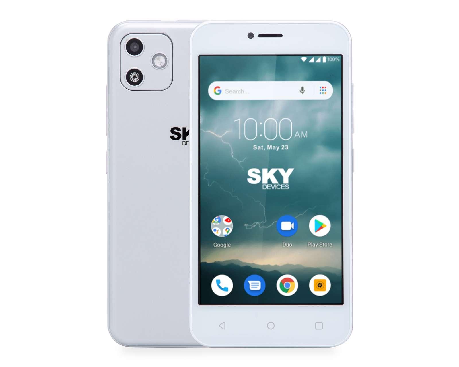 Celular Sky Device Liberado Platinum J5 16 GB Blanco