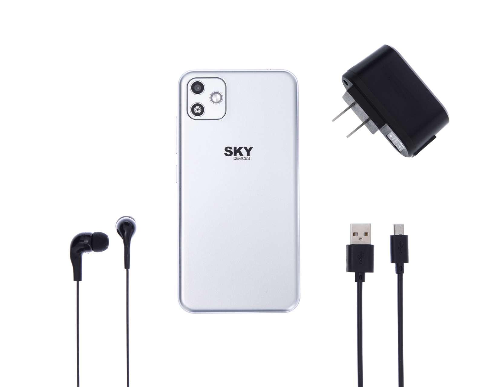 Foto 8 pulgar | Foto 7 | Celular Sky Device Liberado Platinum J5 16 GB Blanco