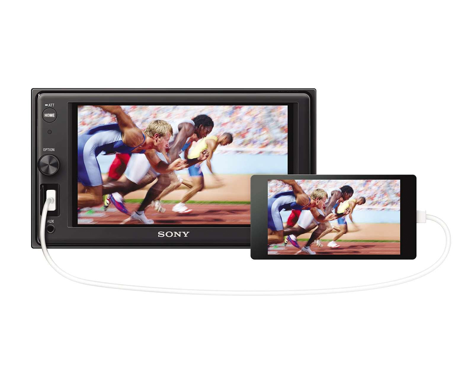 Foto 2 | Foto 2 | Autoestéreo Sony Multimedia Sin CD XAV-1500//Q LA de 6.2' Bluetooth Compatible con Cámara de Reversa Negro