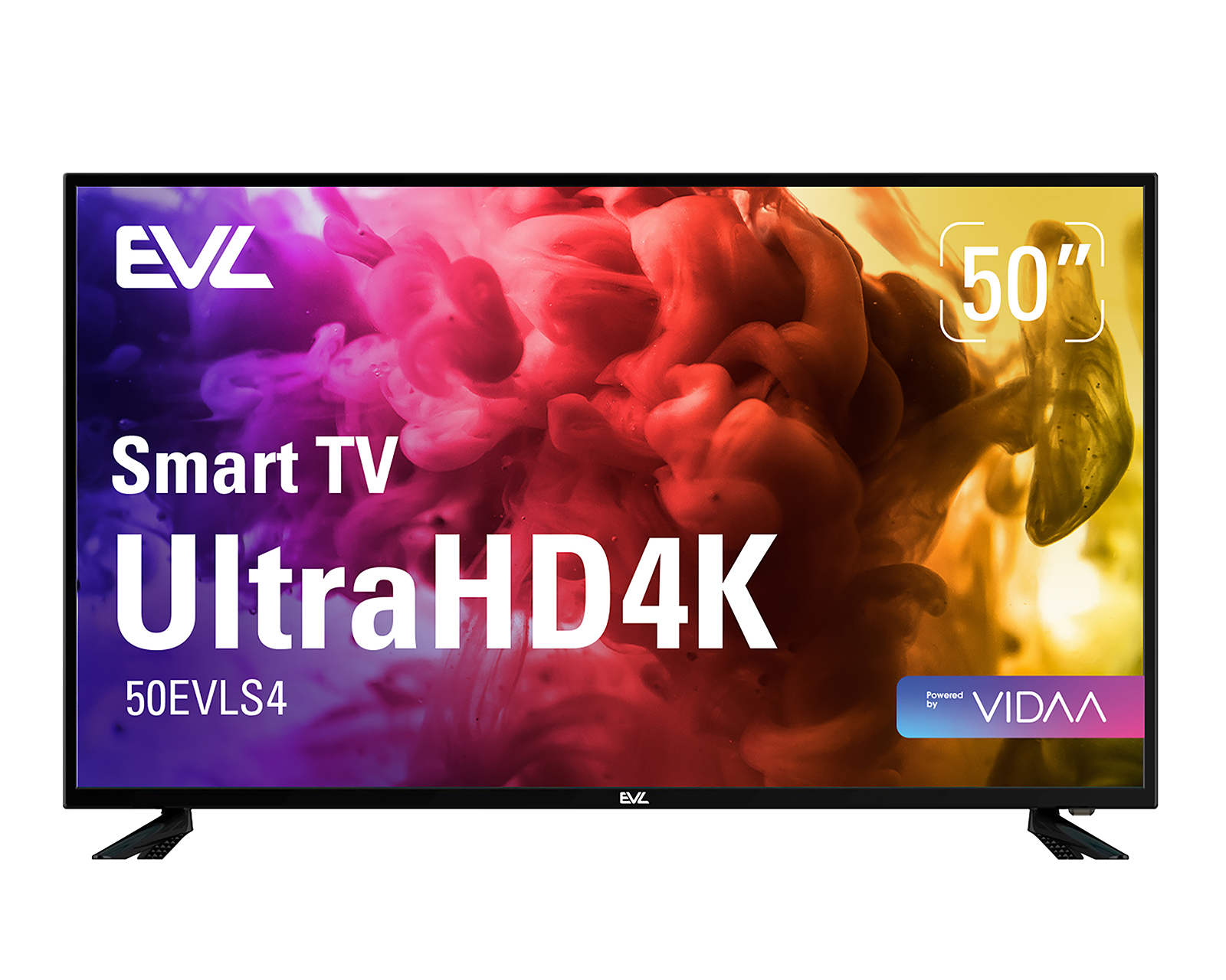 Pantalla Smart TV EVL LED 50 Pulgadas Ultra HD 4K 50EVLS4