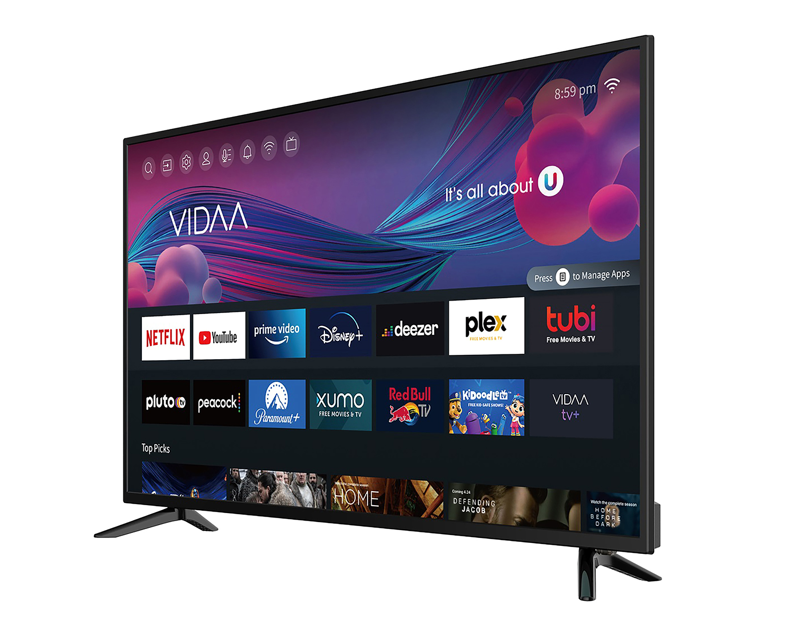 Foto 2 | Foto 2 | Pantalla Smart TV EVL LED 50 Pulgadas Ultra HD 4K 50EVLS4