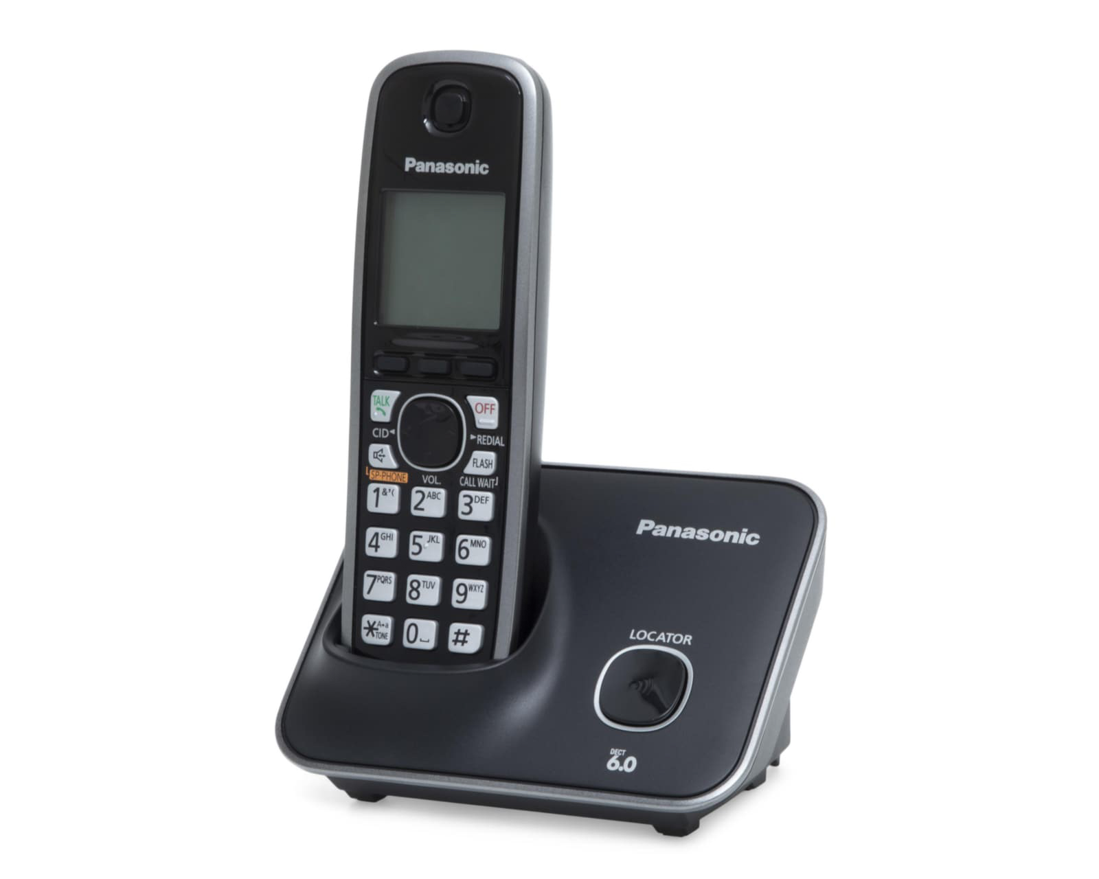 Teléfono inalámbrico Panasonic KX-TG4111MEB Negro