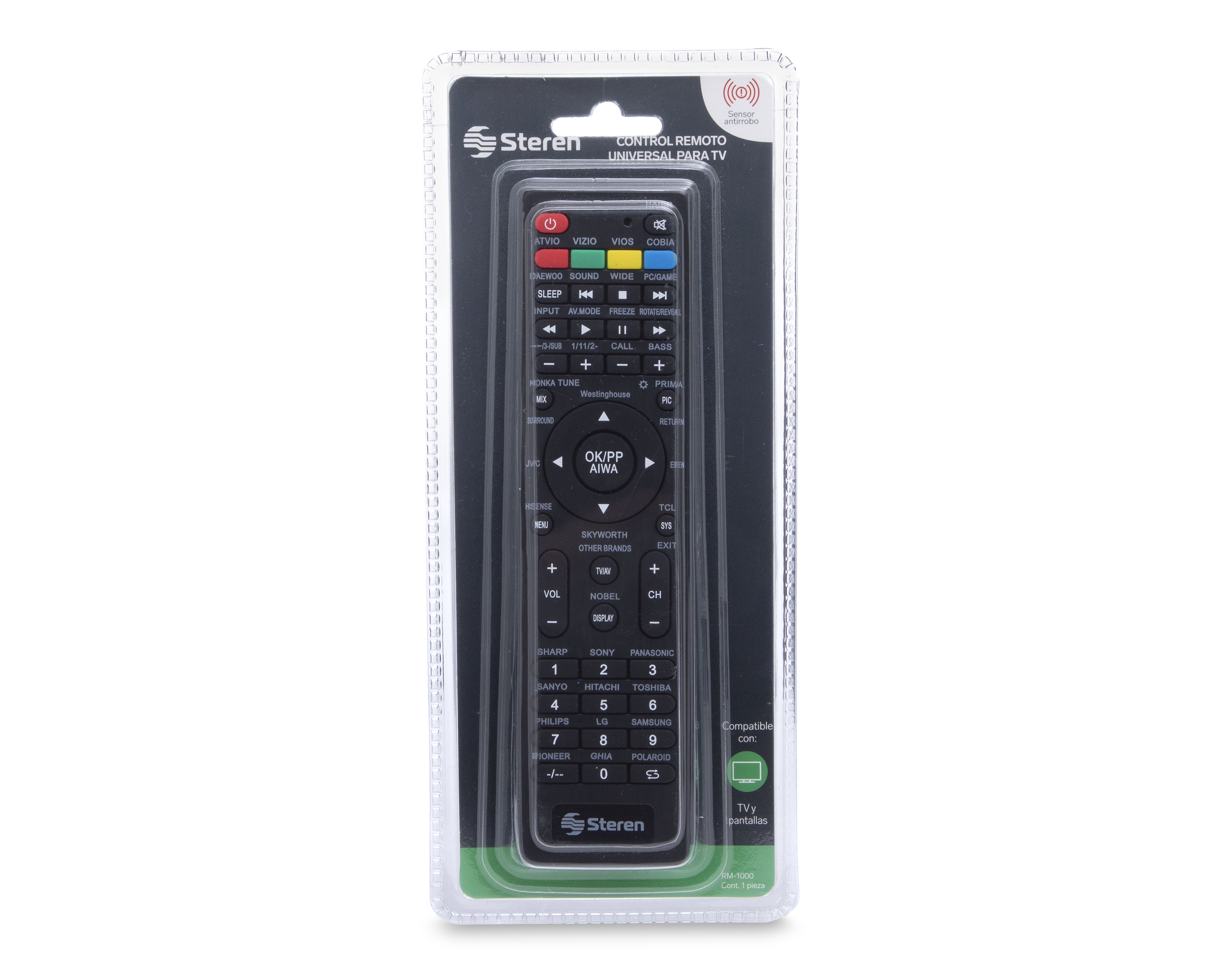 Foto 5 pulgar | Foto 4 | Control Remoto Universal para TV Steren RM-1000
