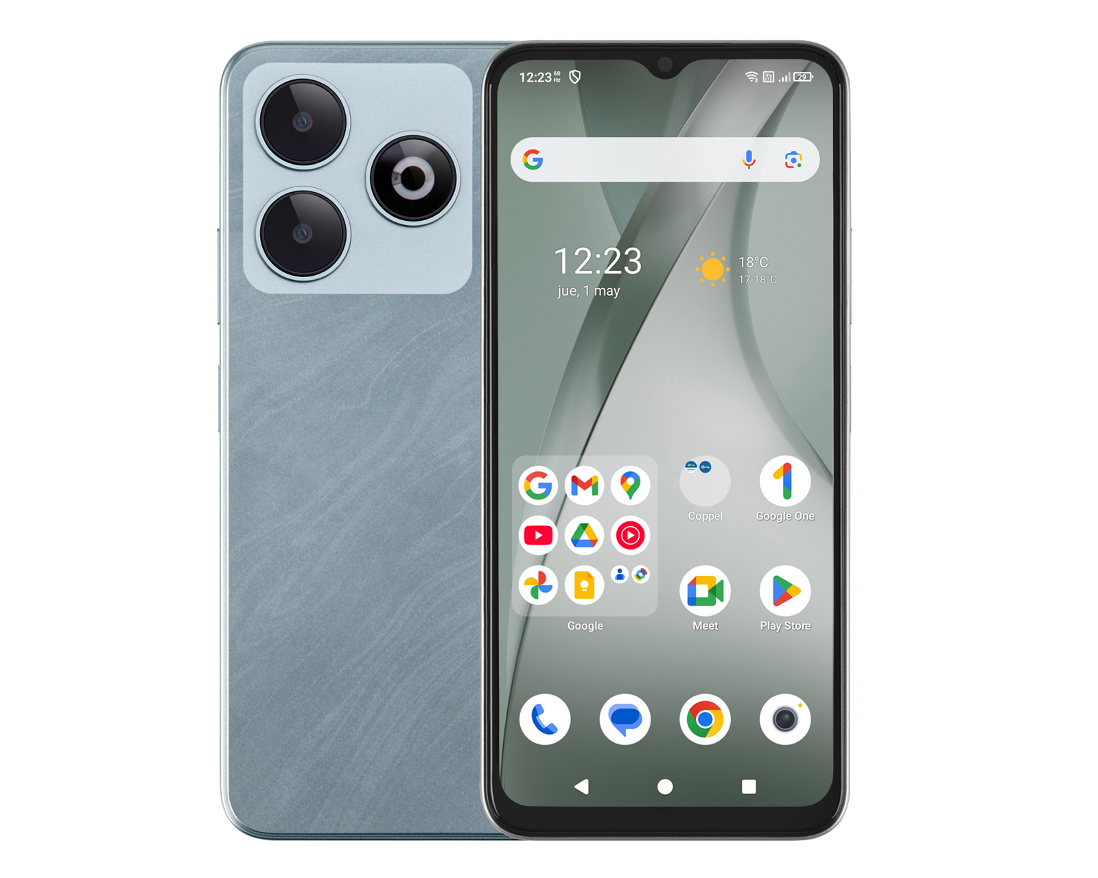 Celular Zuum Magno S Liberado 64 GB Azul